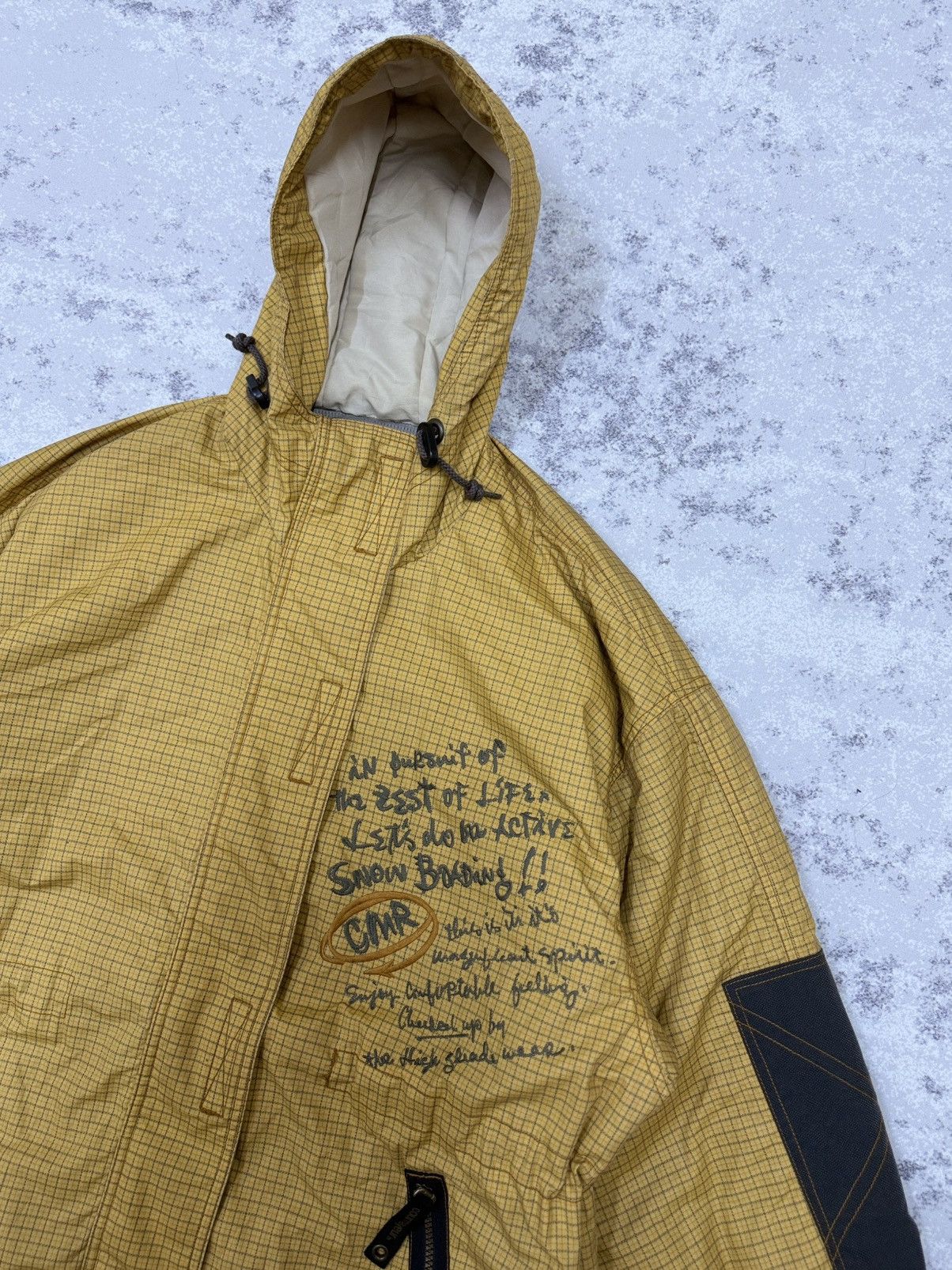 Japanese Brand Vintage 90s COURMAYEUR snow board jacket ski hoodie Size US L / EU 52-54 / 3 - 4 Thumbnail
