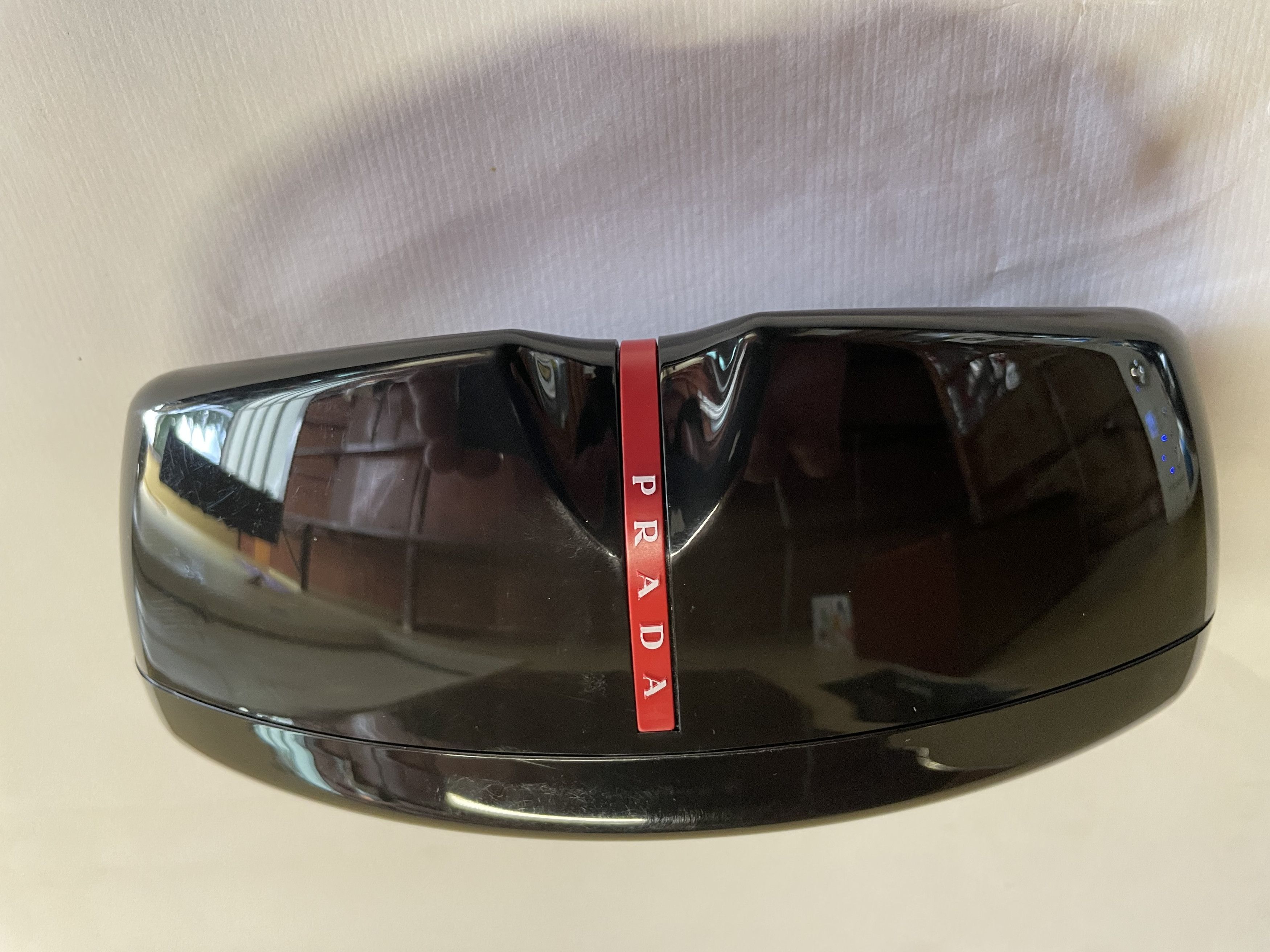 Prada Prada SPR 55U 1AB-5S0 Black/Dark Gray Lens Sunglasses Size ONE SIZE - 11 Thumbnail