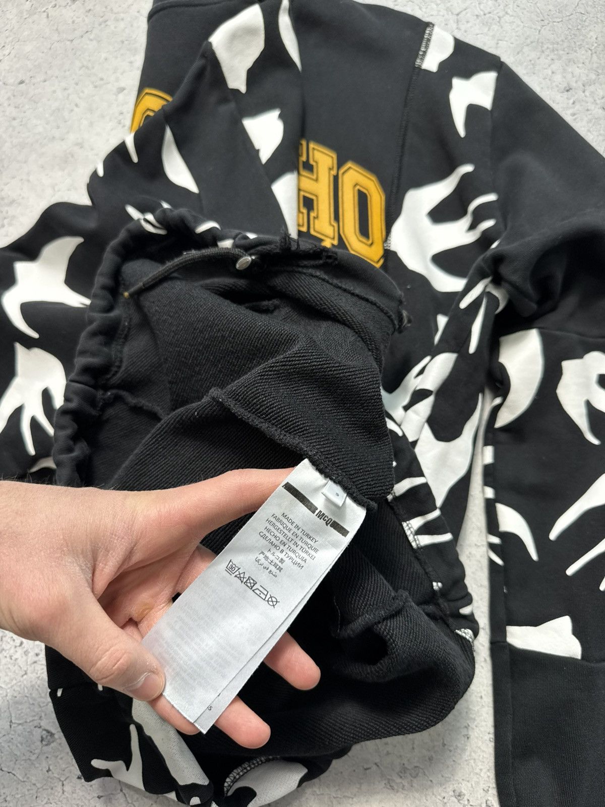 Alexander McQueen Alexander McQueen MCQ Psycho Big Logo Sweatshirt Y2K Size US S / EU 44-46 / 1 - 9 Thumbnail