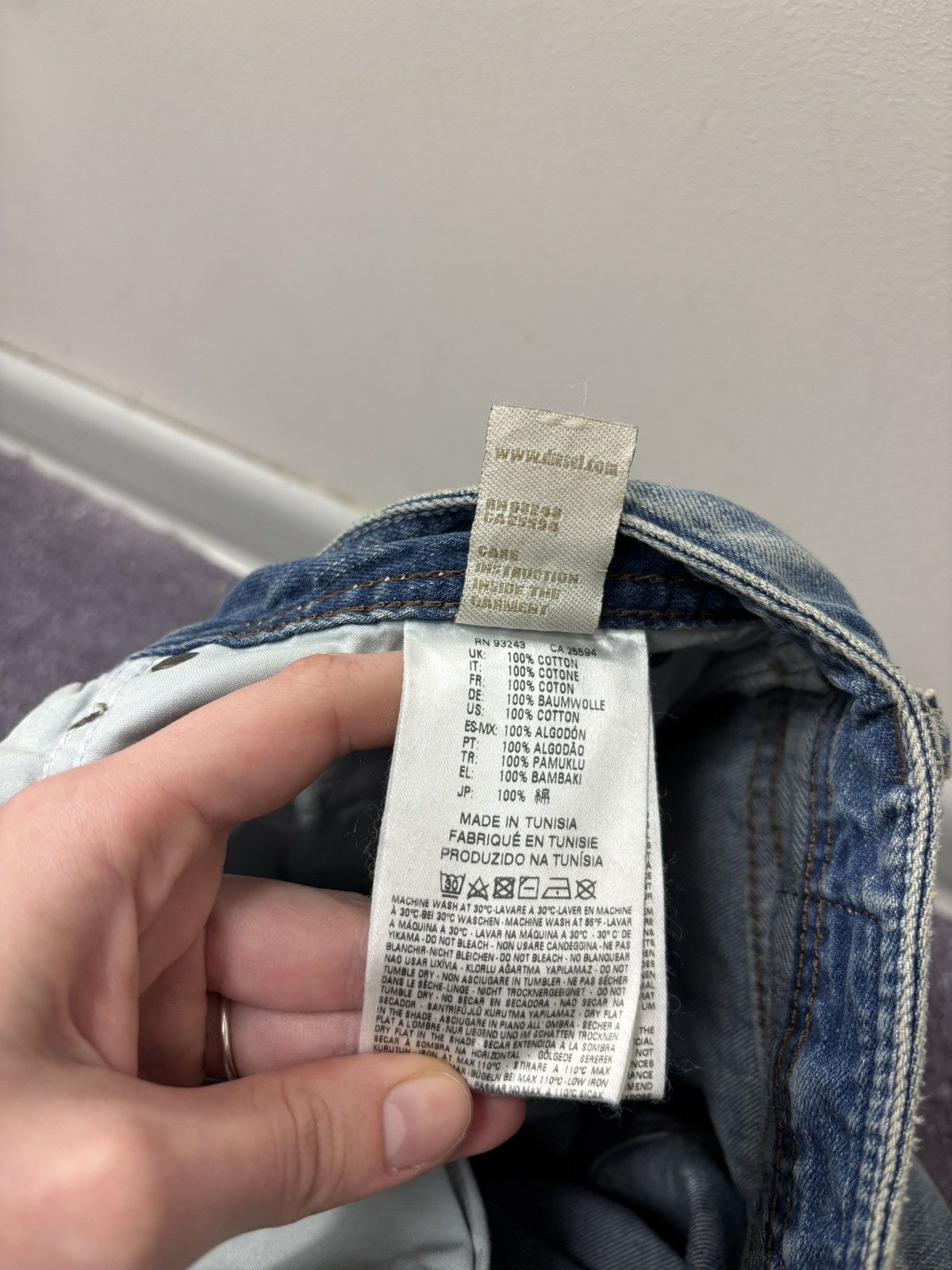 Diesel Diesel Larkee Relaxed NWT Comfort Straight Men’s Denim Jeans Size US 30 / EU 46 - 14 Thumbnail