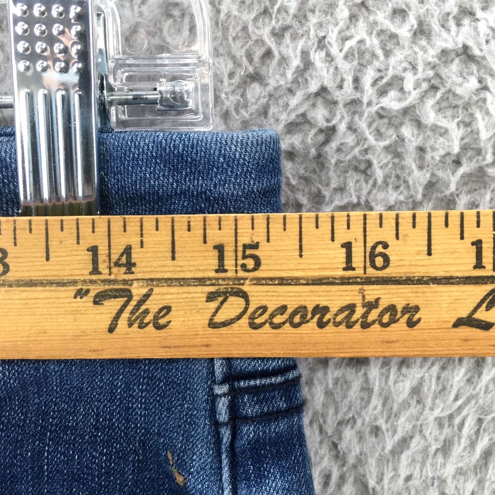 Jessica Simpson Jessica Simpson Adored High Rise Ankle Jeans Womens 29 Blue Denim Zip Size 29" - 5 Thumbnail