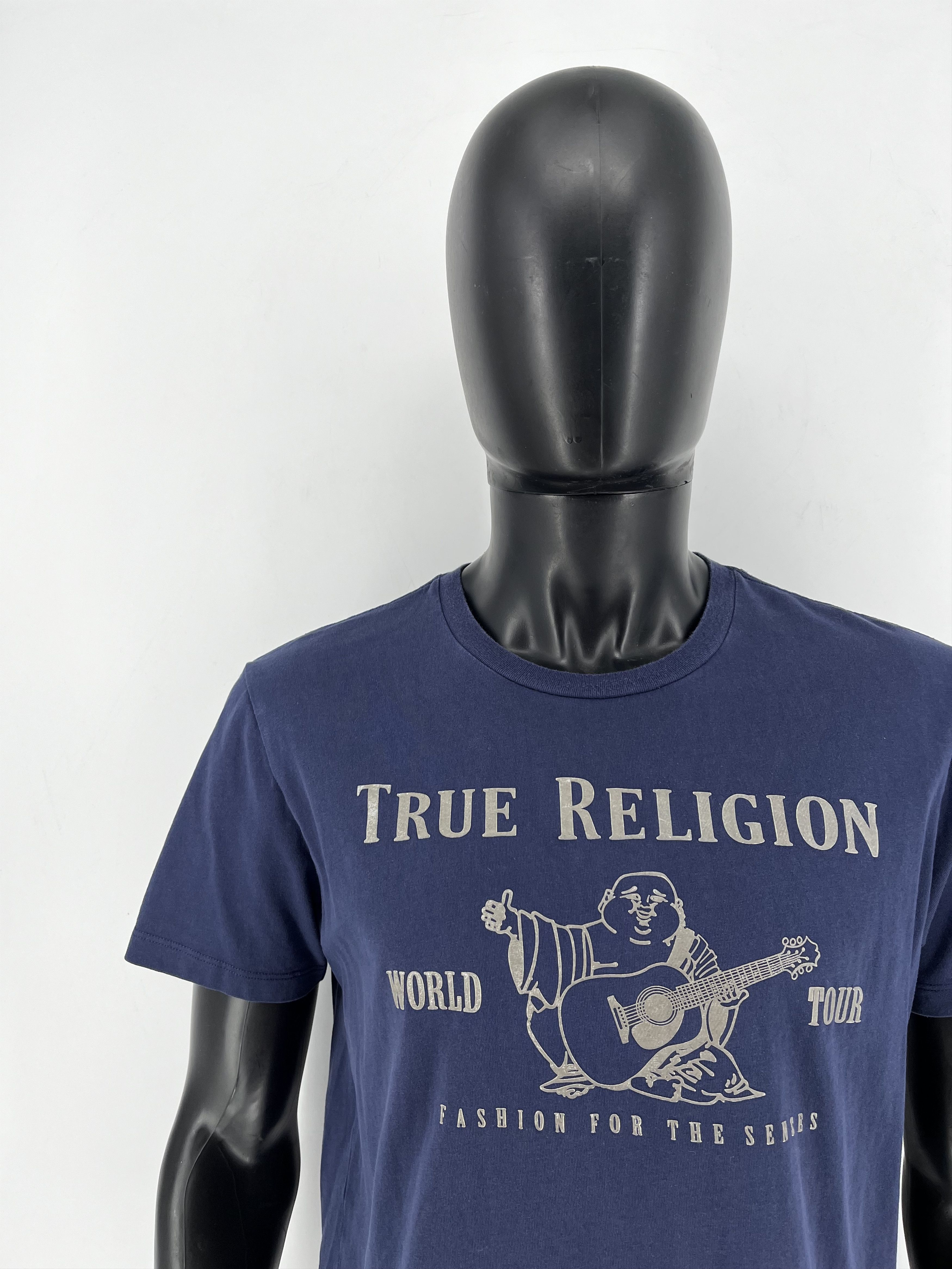 Japanese Brand True Religion Big Buddha Chief Keef Style Rap T Shirt Size US L / EU 52-54 / 3 - 6 Thumbnail