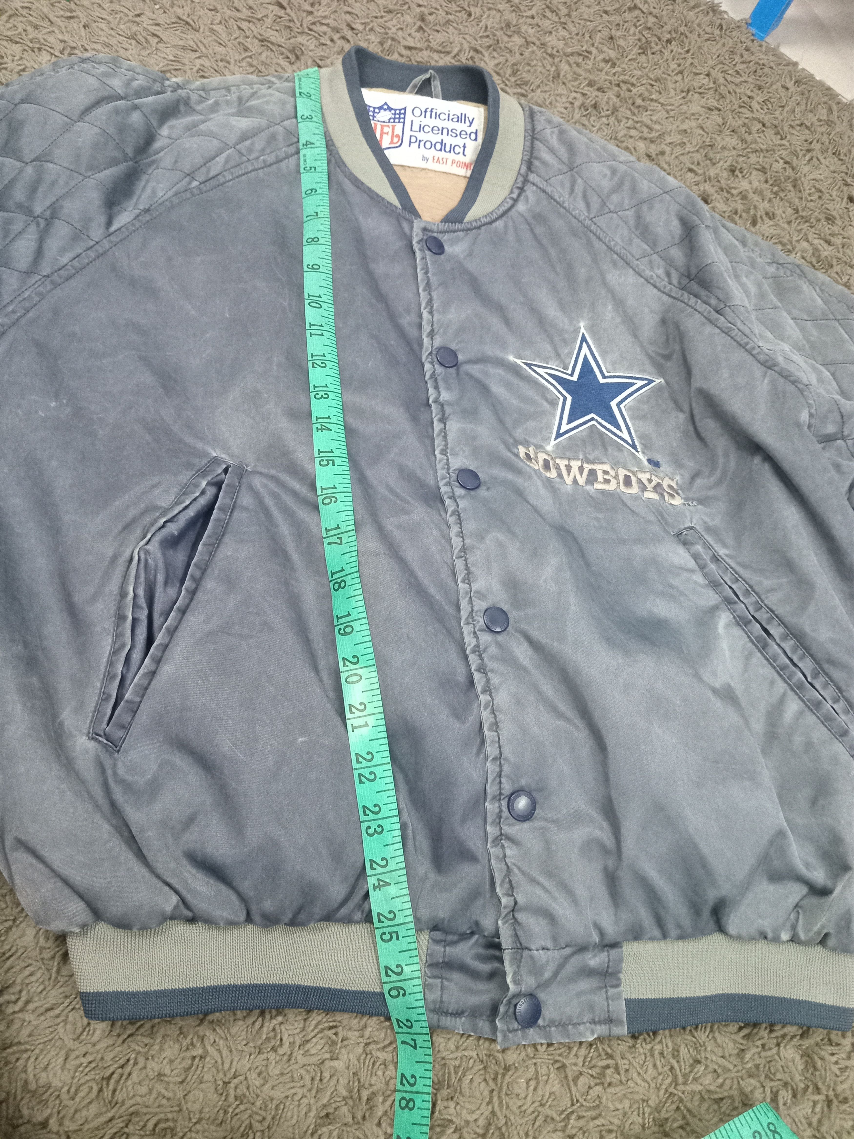 NFL Vintage 90's NFL Dallas Cowboys Jacket Size US L / EU 52-54 / 3 - 9 Thumbnail