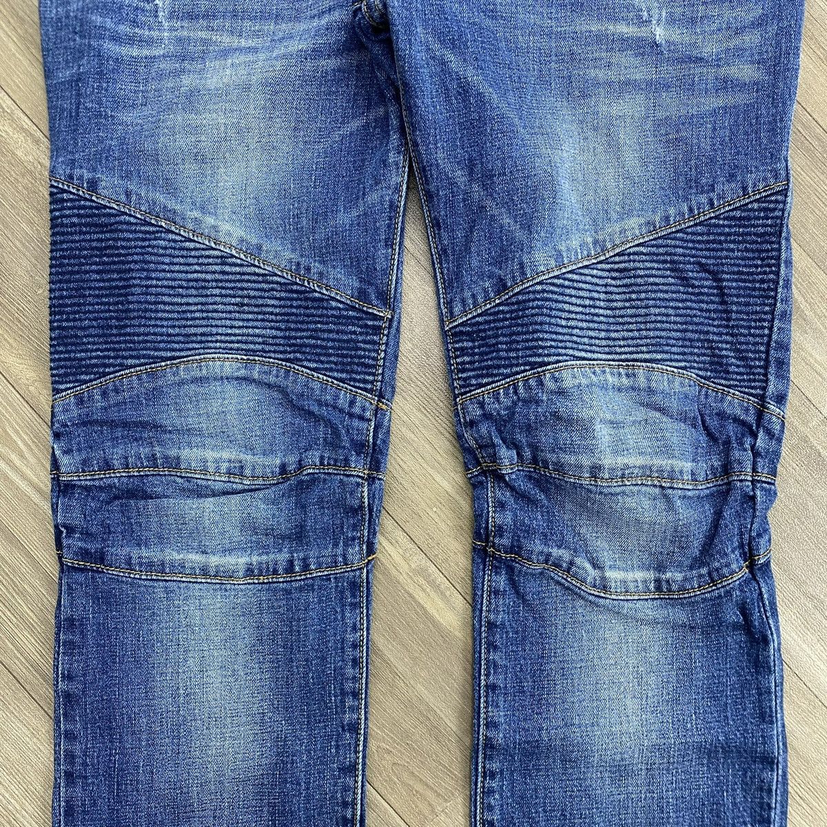 Japanese Brand Iconic Moto Biker Denim Size US 32 / EU 48 - 7 Thumbnail