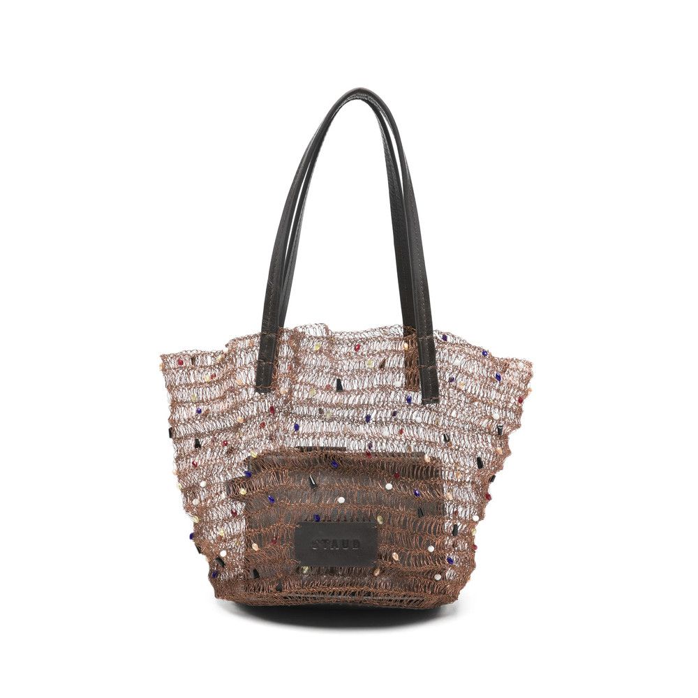 Staud Staud BROWN Tote Bags Size ONE SIZE - 1 Thumbnail