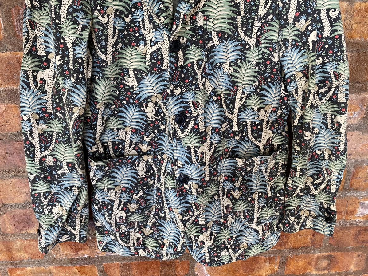 Beams Plus 2000s Beams Multi pop animal jungle print light jacket Size US S / EU 44-46 / 1 - 4 Thumbnail