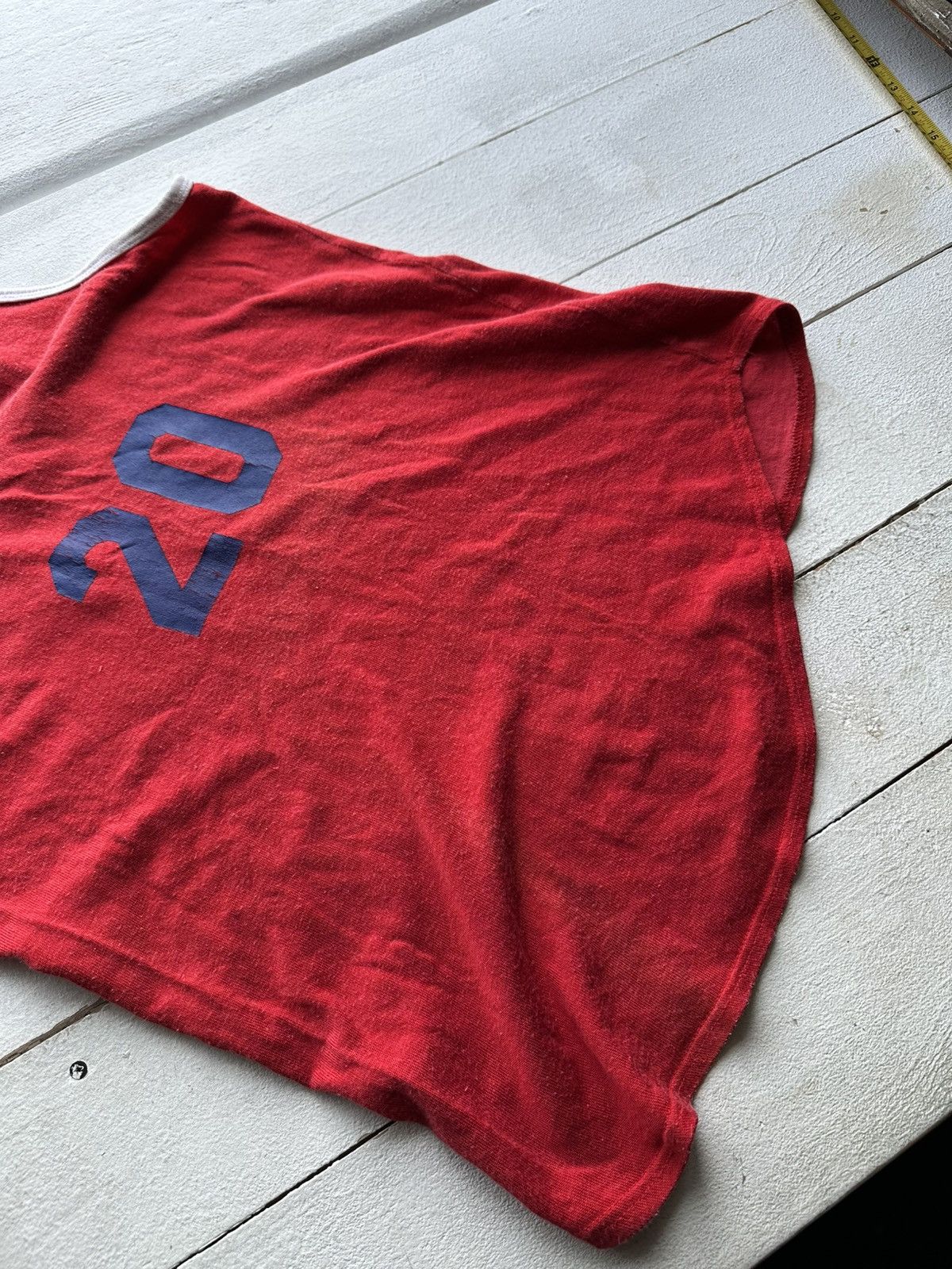 Russell Athletic 70s🚨 RUSSEL Y2K BIG LOGO MADE IN USA vintage tank top Size US XL / EU 56 / 4 - 4 Thumbnail