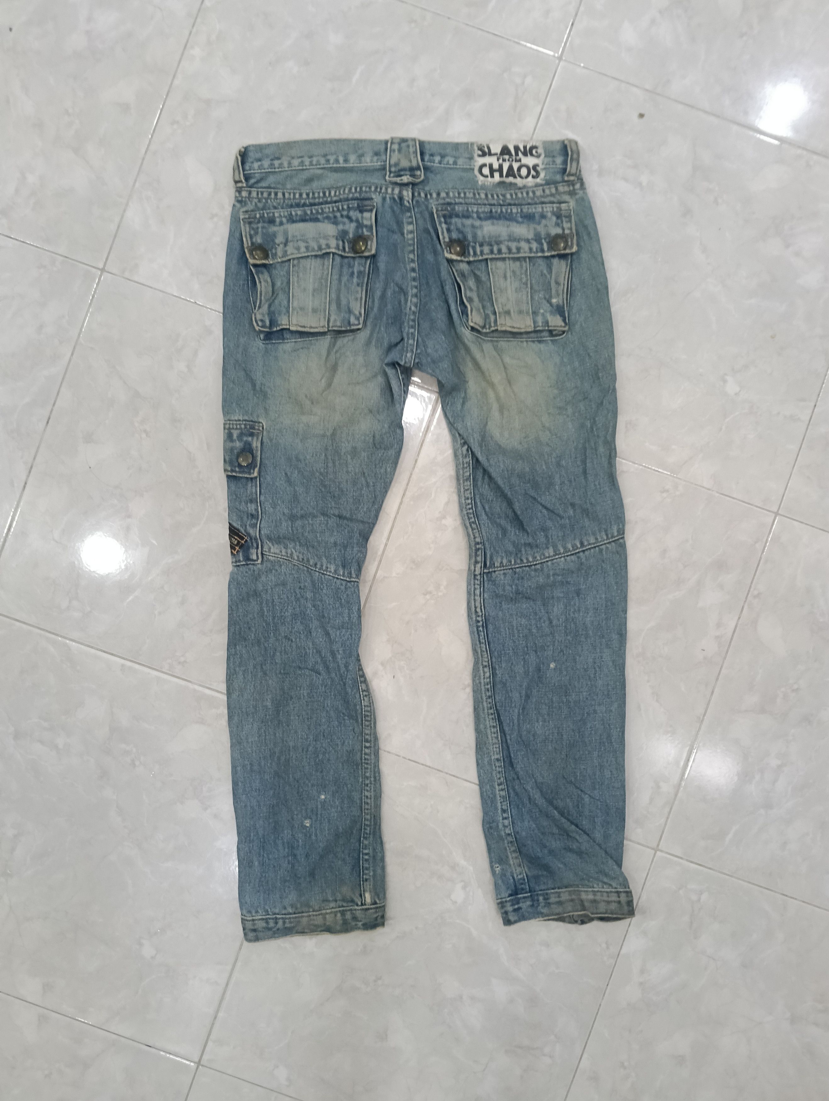 Le Grande Bleu (L.G.B.) RNA Slang Chaos Japan Brand Punk Anarchy Style Size 30" / US 8 / IT 44 - 6 Thumbnail