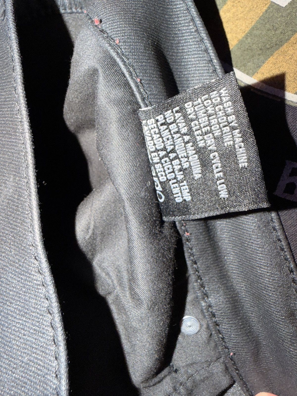 LOSTSHDWS LEATHER BLACK ON BLACK JEANS Size US 40 / EU 56 - 6 Thumbnail