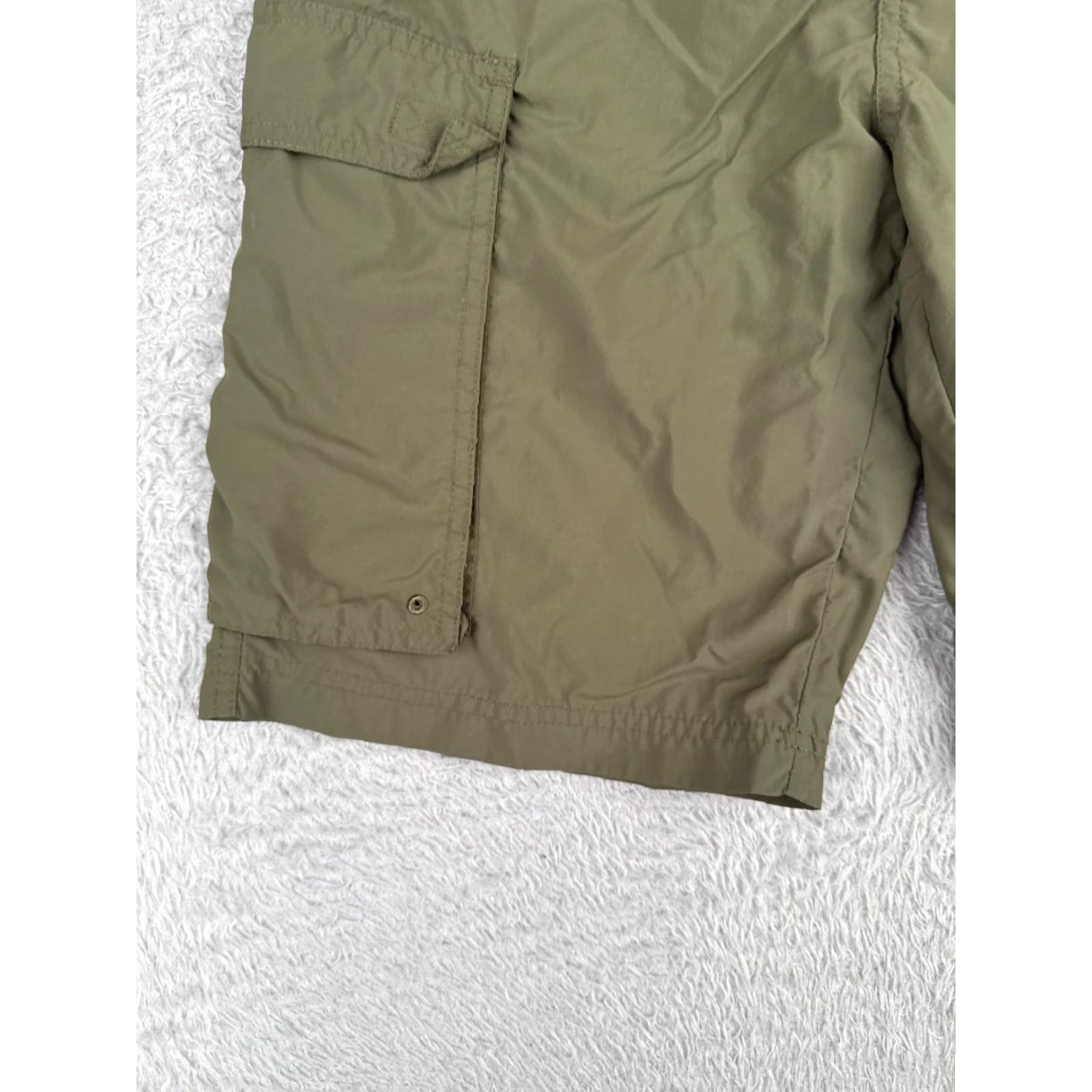 Vintage Boy Scouts Shorts Adult XS Green Centennial Uniform Supplex Nylon Cargo Size US 27 - 3 Thumbnail