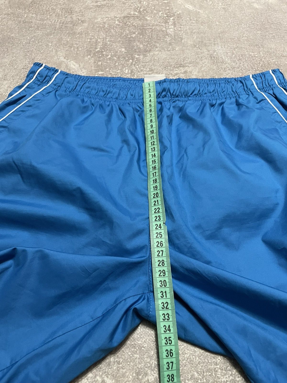 Nike × Vintage Vintage Nike Nylon Blue Shorts Drill Y2K Size US 34 / EU 50 - 17 Thumbnail