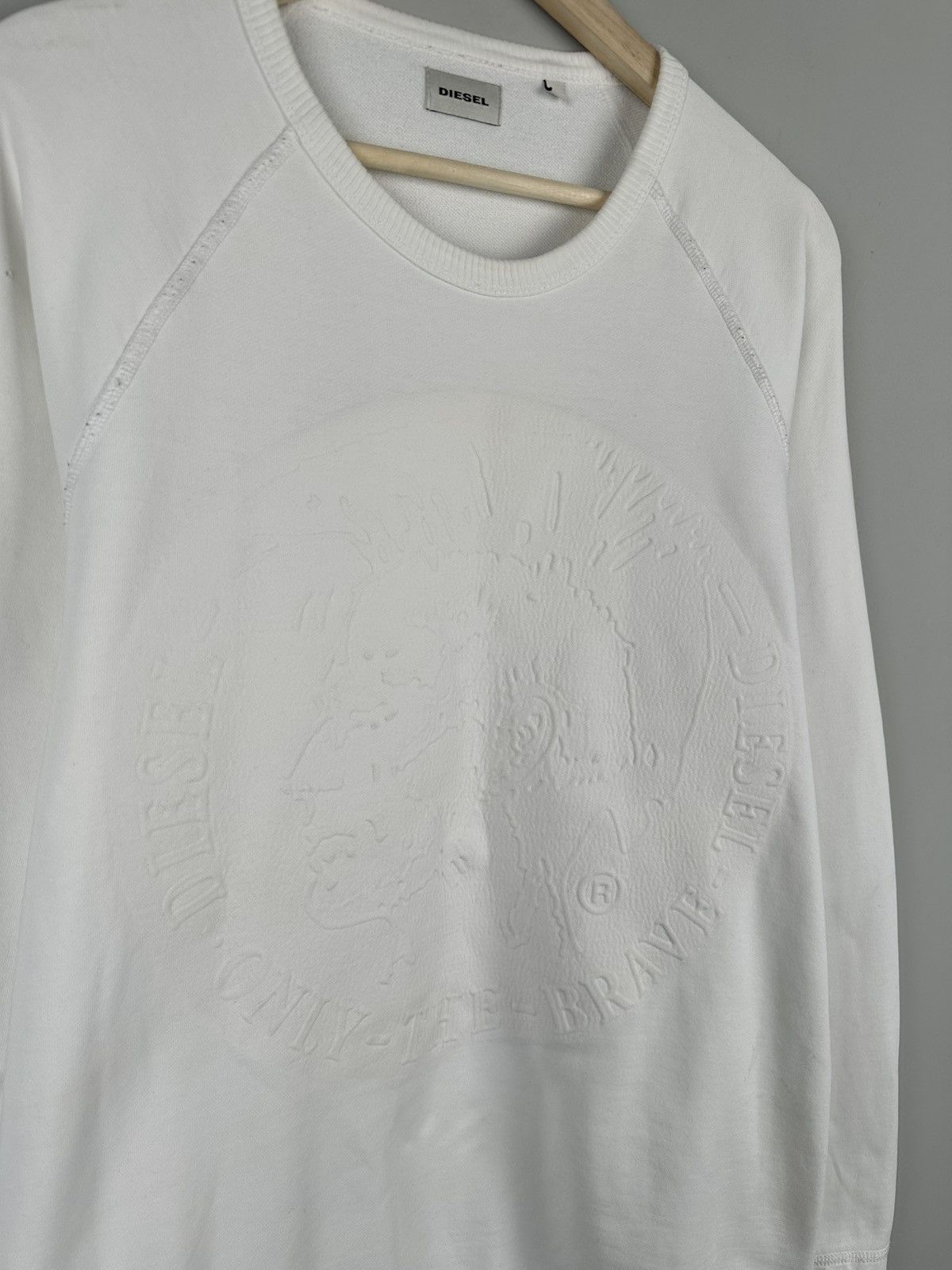 Diesel Diesel Box Logo Sweatshirt Oversized Size US L / EU 52-54 / 3 - 3 Thumbnail