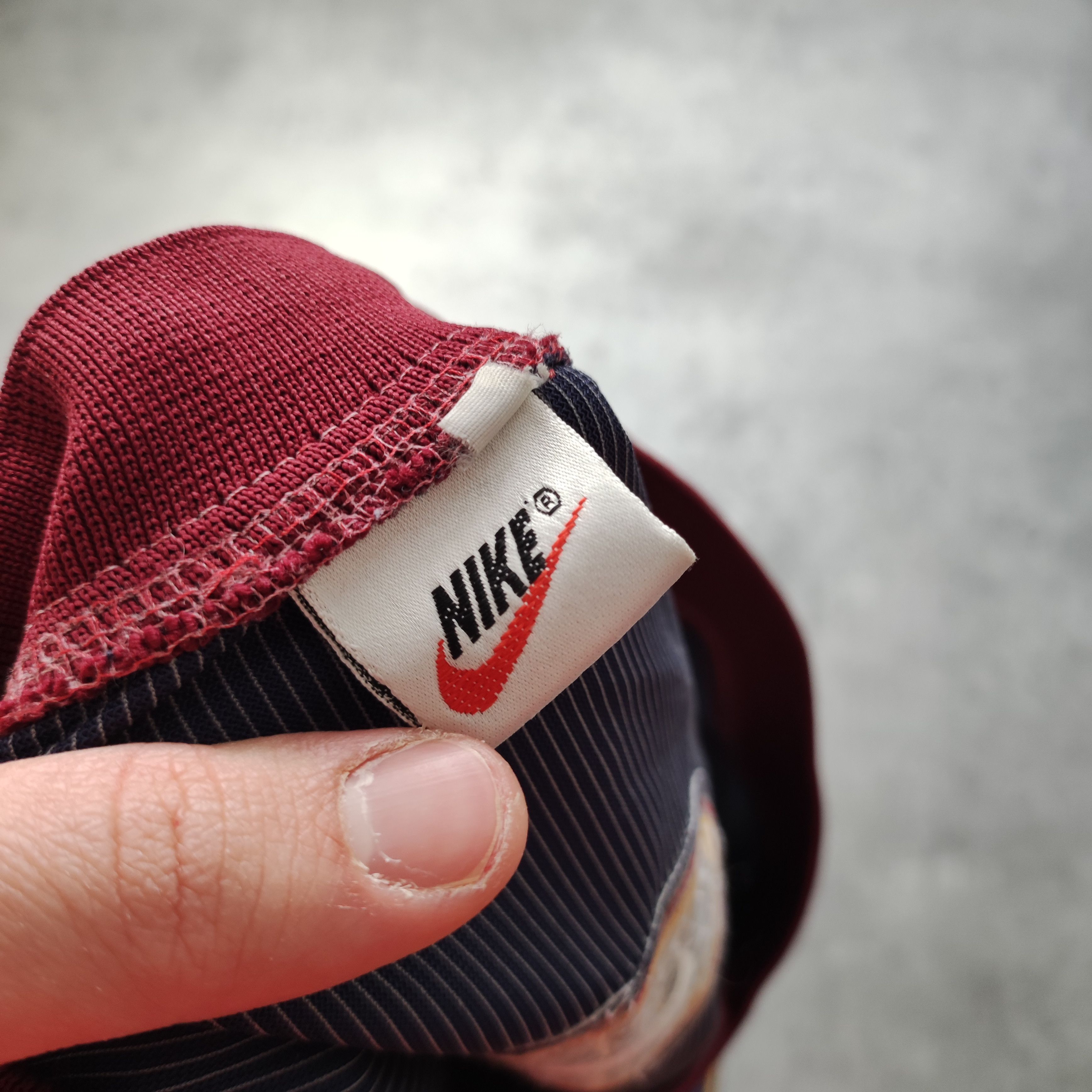 NBA × Nike × Vintage Vintage RARE 90s Nike x NBA Basketball Varisty Jersey Size US L / EU 52-54 / 3 - 5 Thumbnail