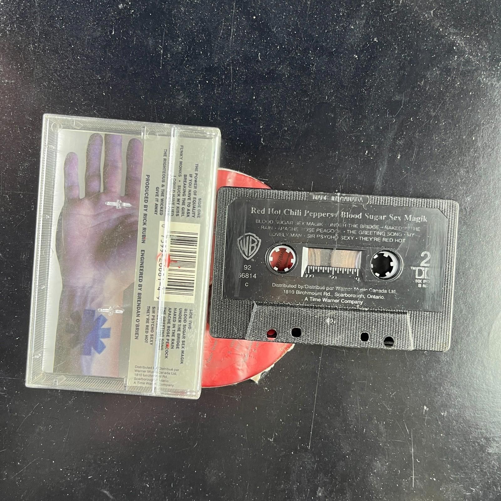 Other Red Hot Chili Peppers Blood Sugar Sex Magik Cassette 1991 Size ONE SIZE - 2 Thumbnail