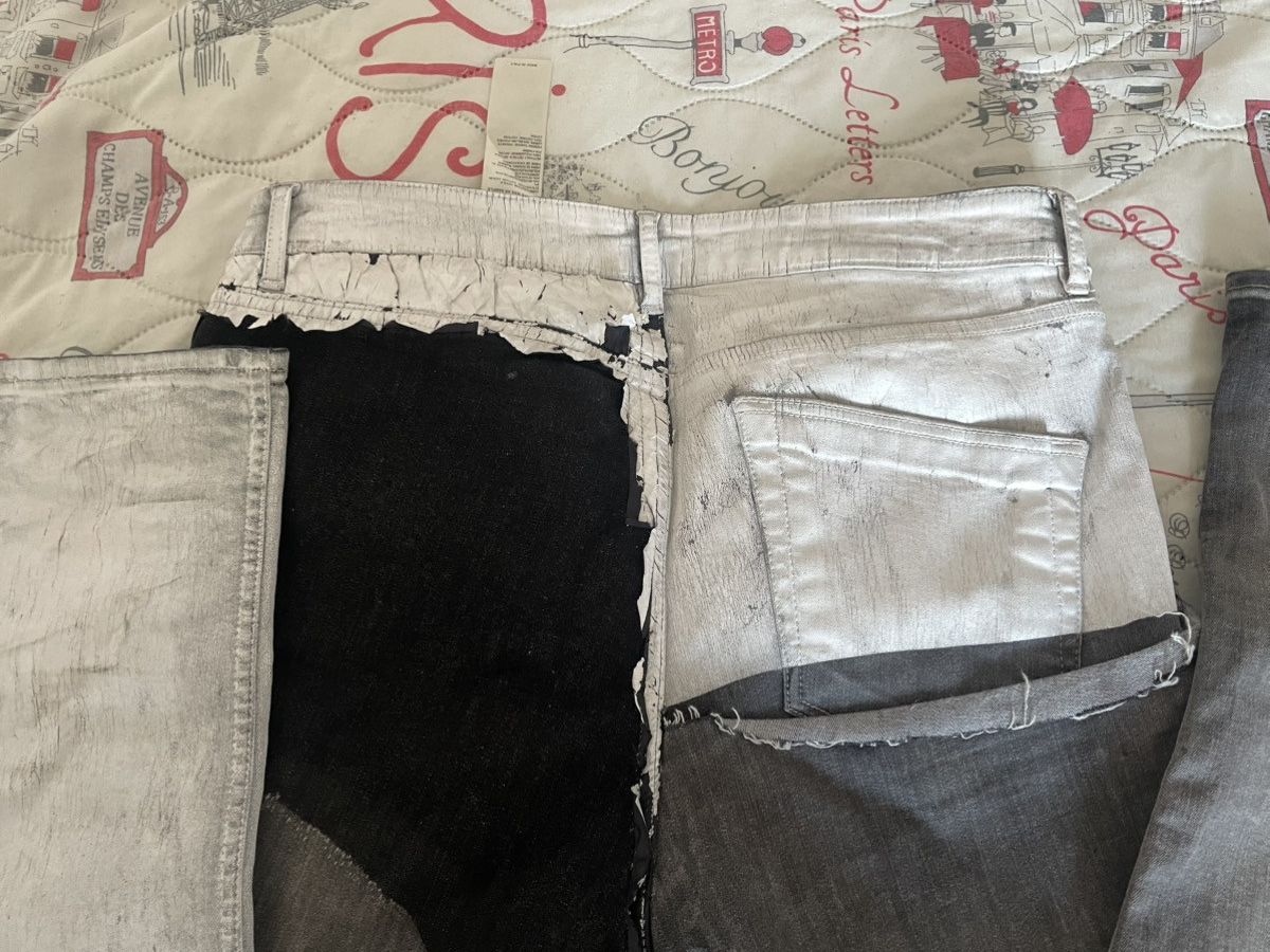 Rick Owens Rick Owens Tyrone Collage Denim - SAMPLE Size US 34 / EU 50 - 7 Thumbnail