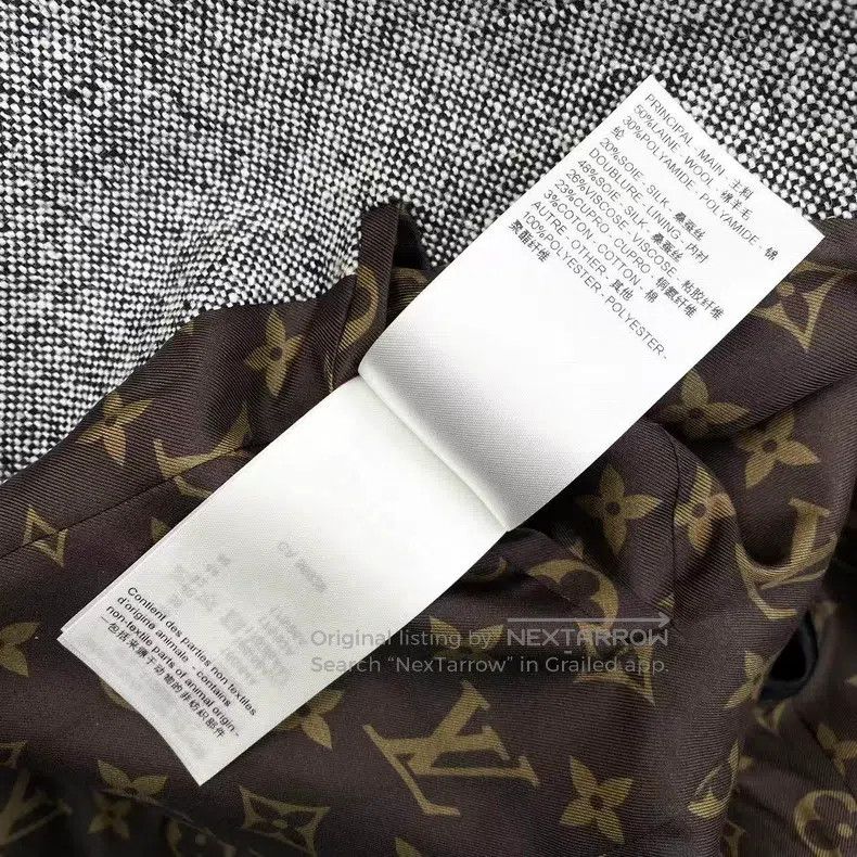 Louis Vuitton Louis Vuitton 24ss suit jacket with full print of presbyop Size XS / US 0-2 / IT 36-38 - 6 Thumbnail