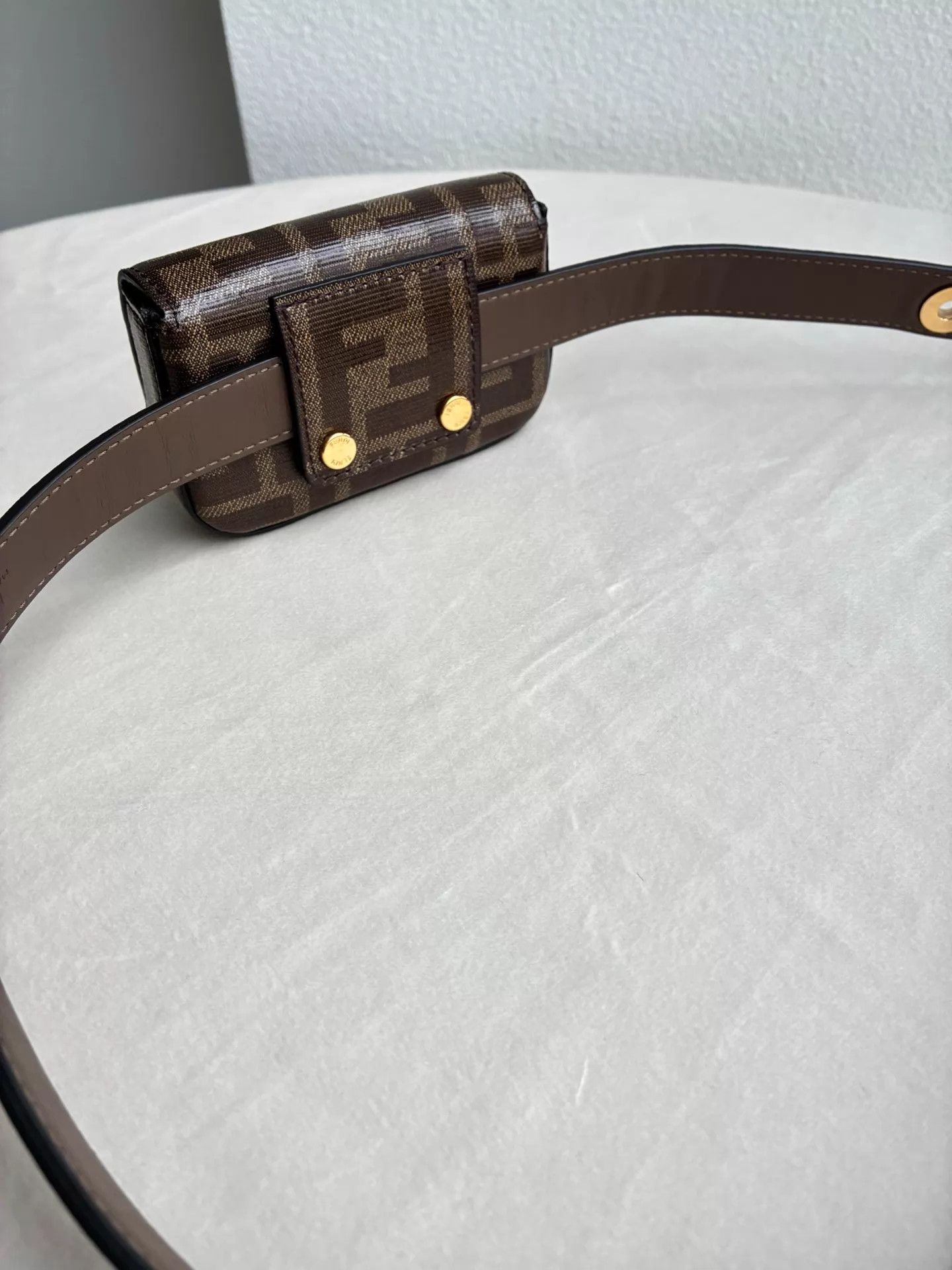 Fendi Fendi Baguette mini FF print waist bag Size ONE SIZE - 3 Thumbnail