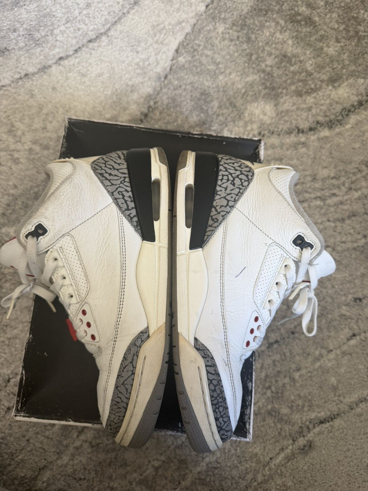 Jordan Brand Air Jordan White Cement 3 Reimagined Size US 9.5 / EU 42-43 - 6 Thumbnail