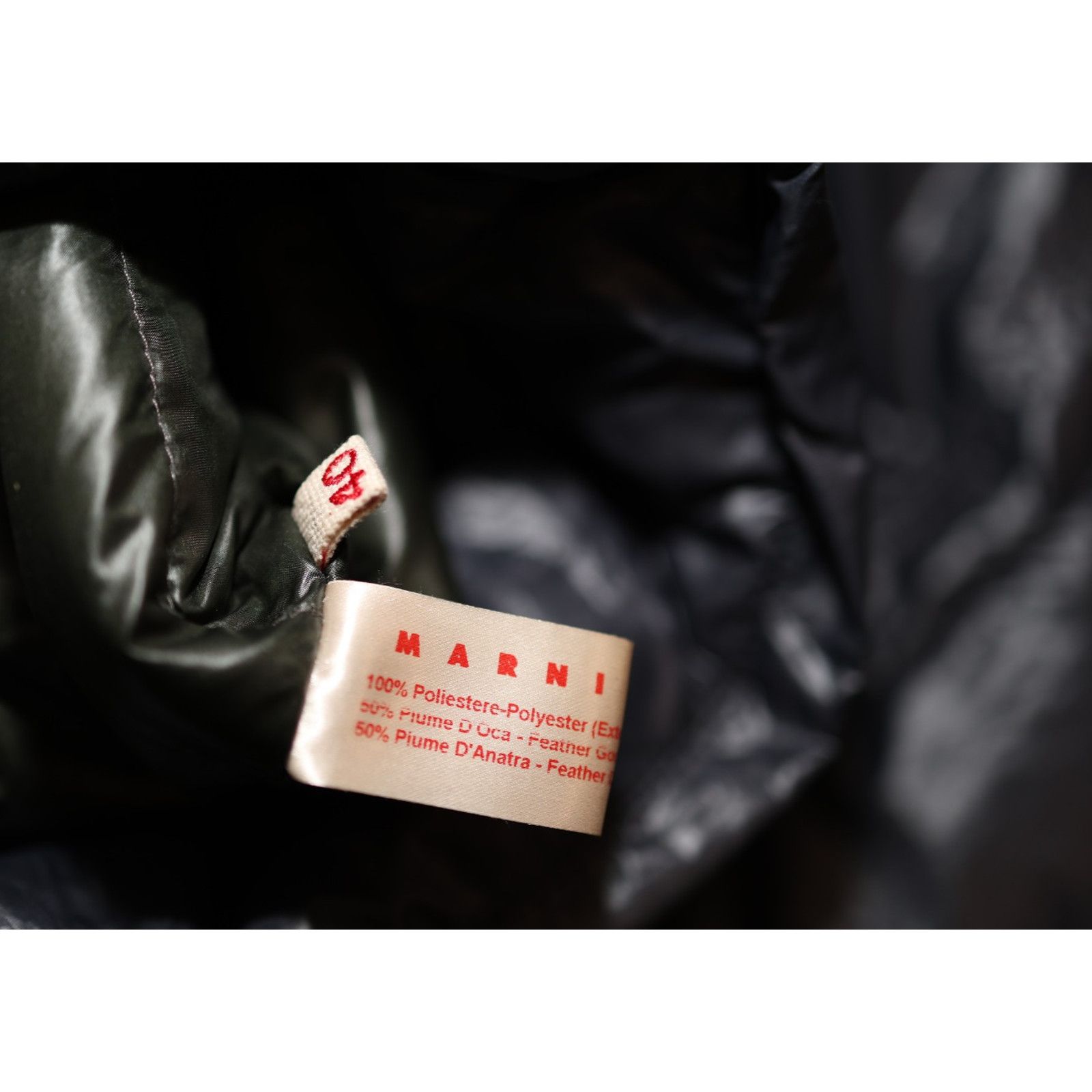 Marni Excellent Authentic MARNI Dark Gray Down Puffer Coat Size 40 Size M / US 6-8 / IT 42-44 - 7 Thumbnail