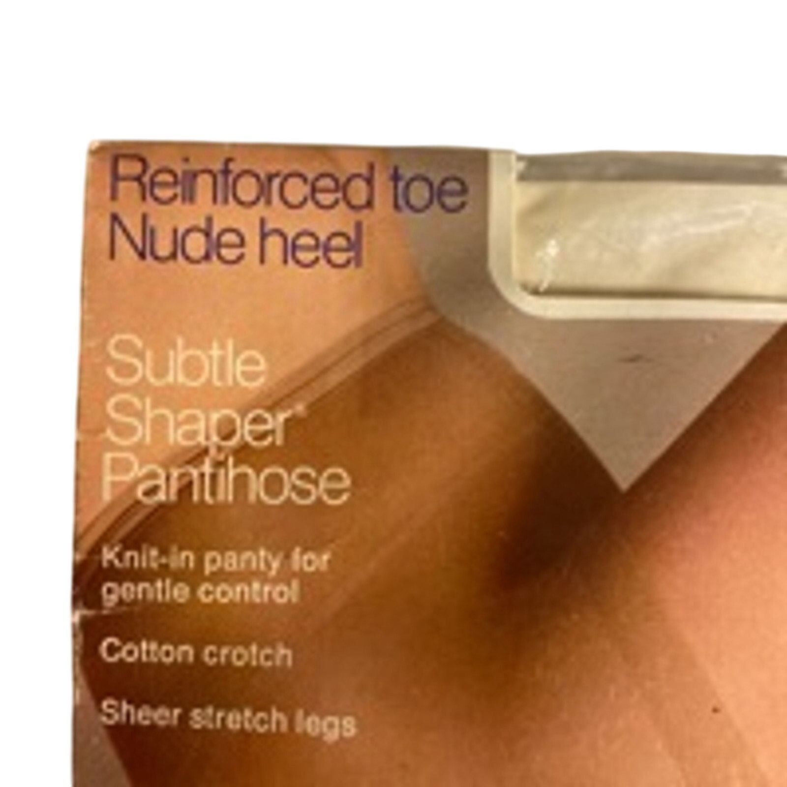 Other Vintage JCPenney Light Control Top Nude Sheer Pantyhose Size ONE SIZE - 4 Thumbnail