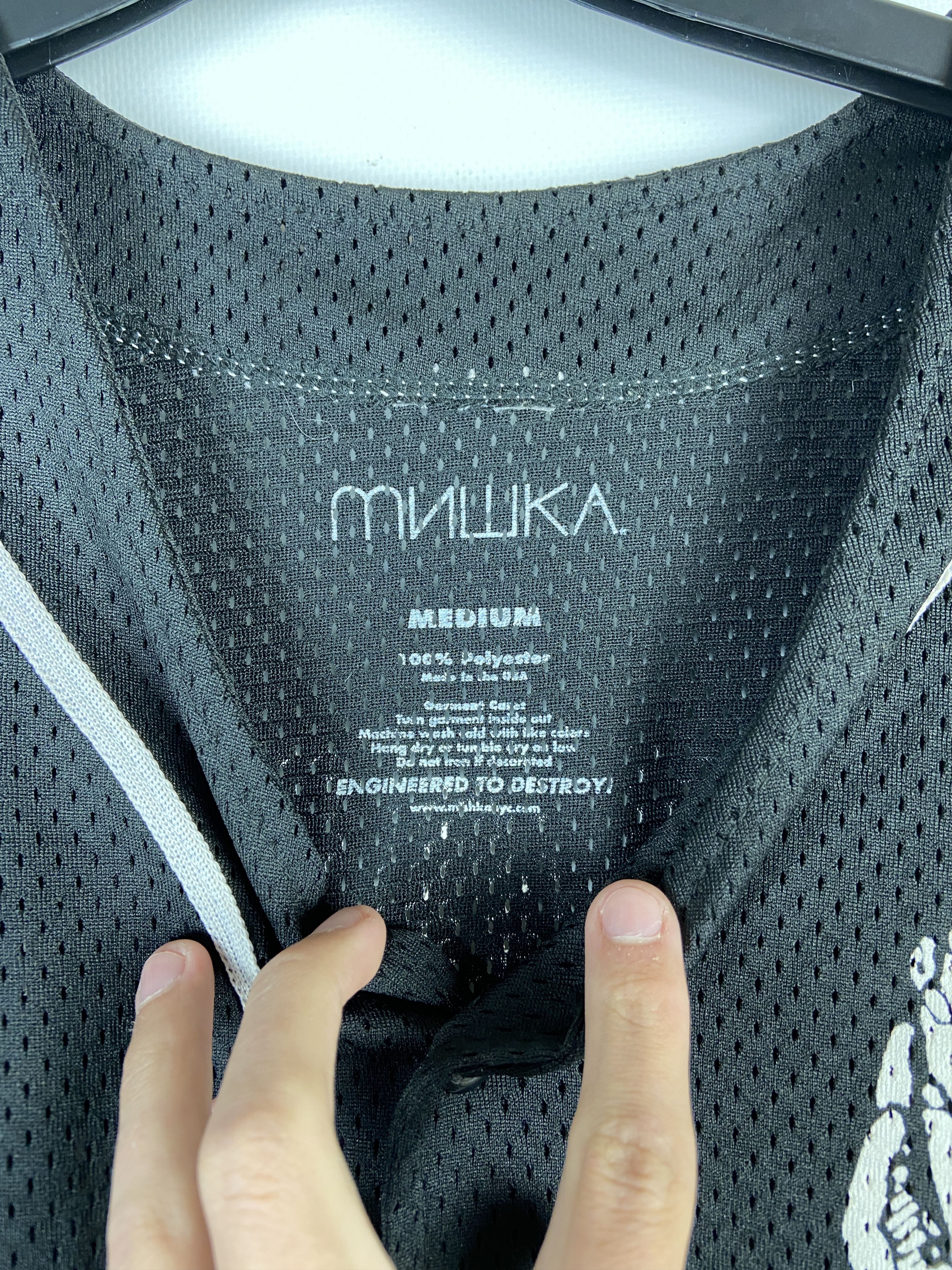 Japanese Brand MISHKA “DEATH” JERSEY Size US M / EU 48-50 / 2 - 5 Thumbnail