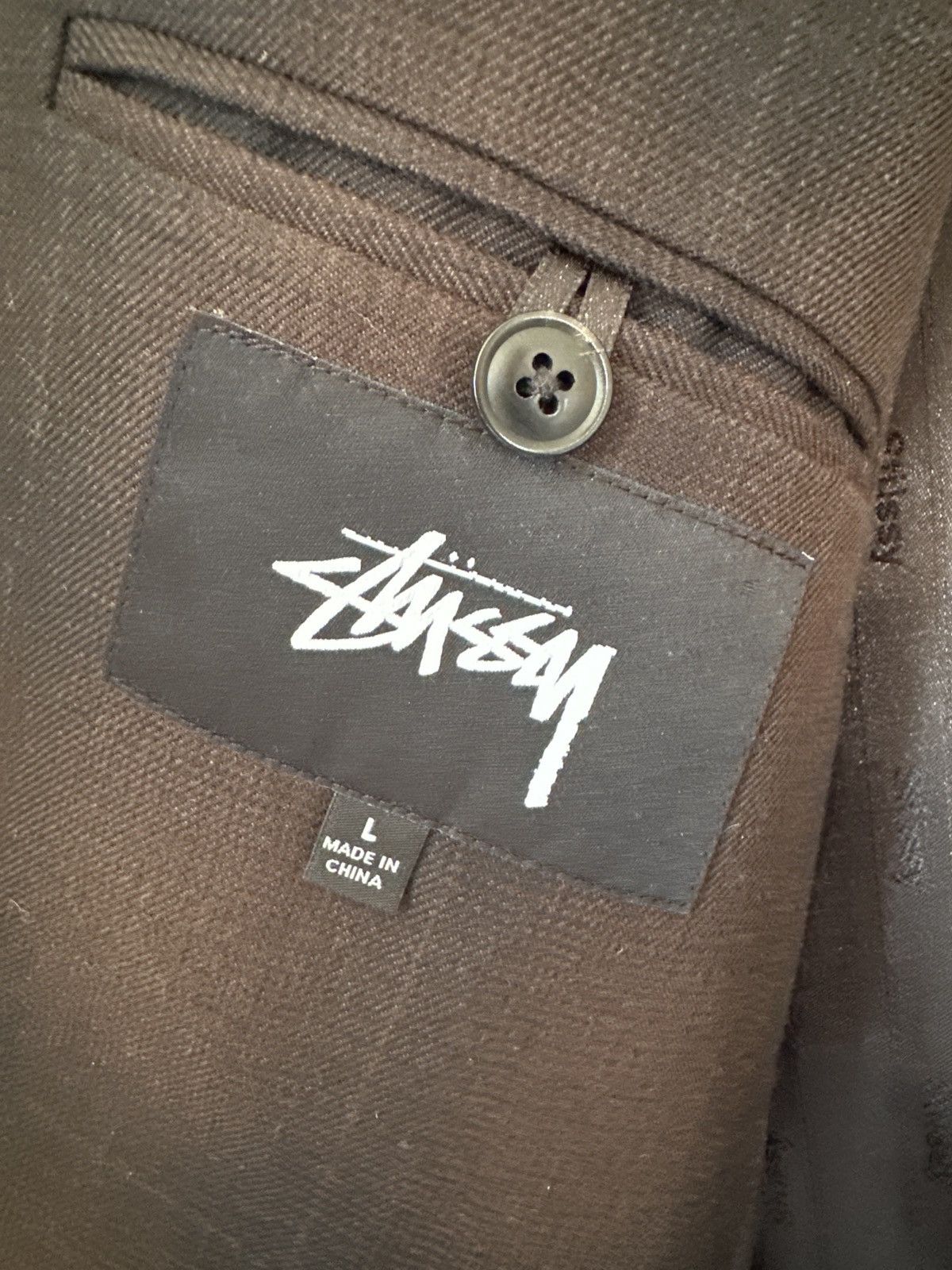 Stussy Stussy Shadow Plaid Suit S/L Size 34R - 4 Thumbnail
