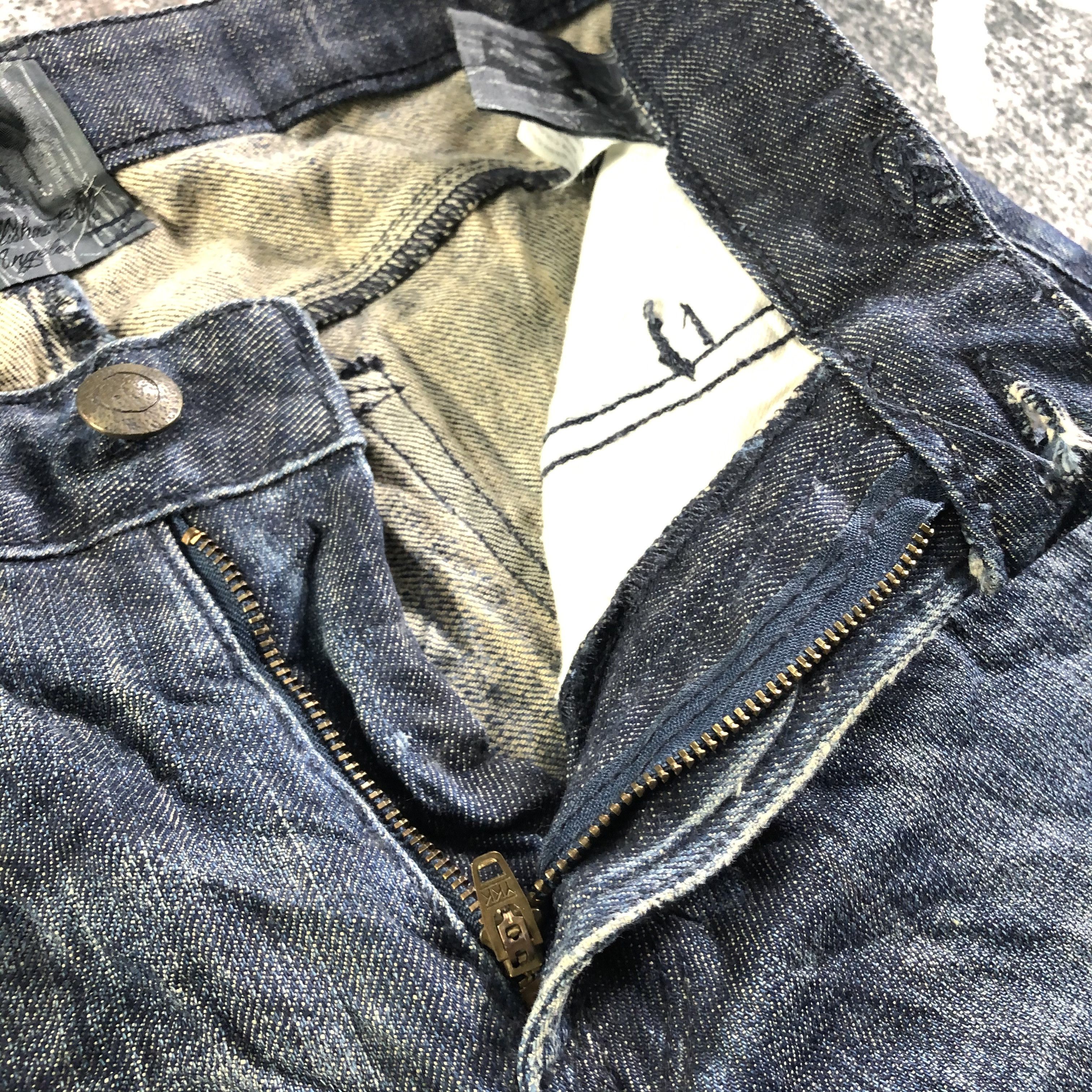 Japanese Brand Neo LA Jeans Dark Wash Denim KJ2971 Size US 31 - 5 Thumbnail