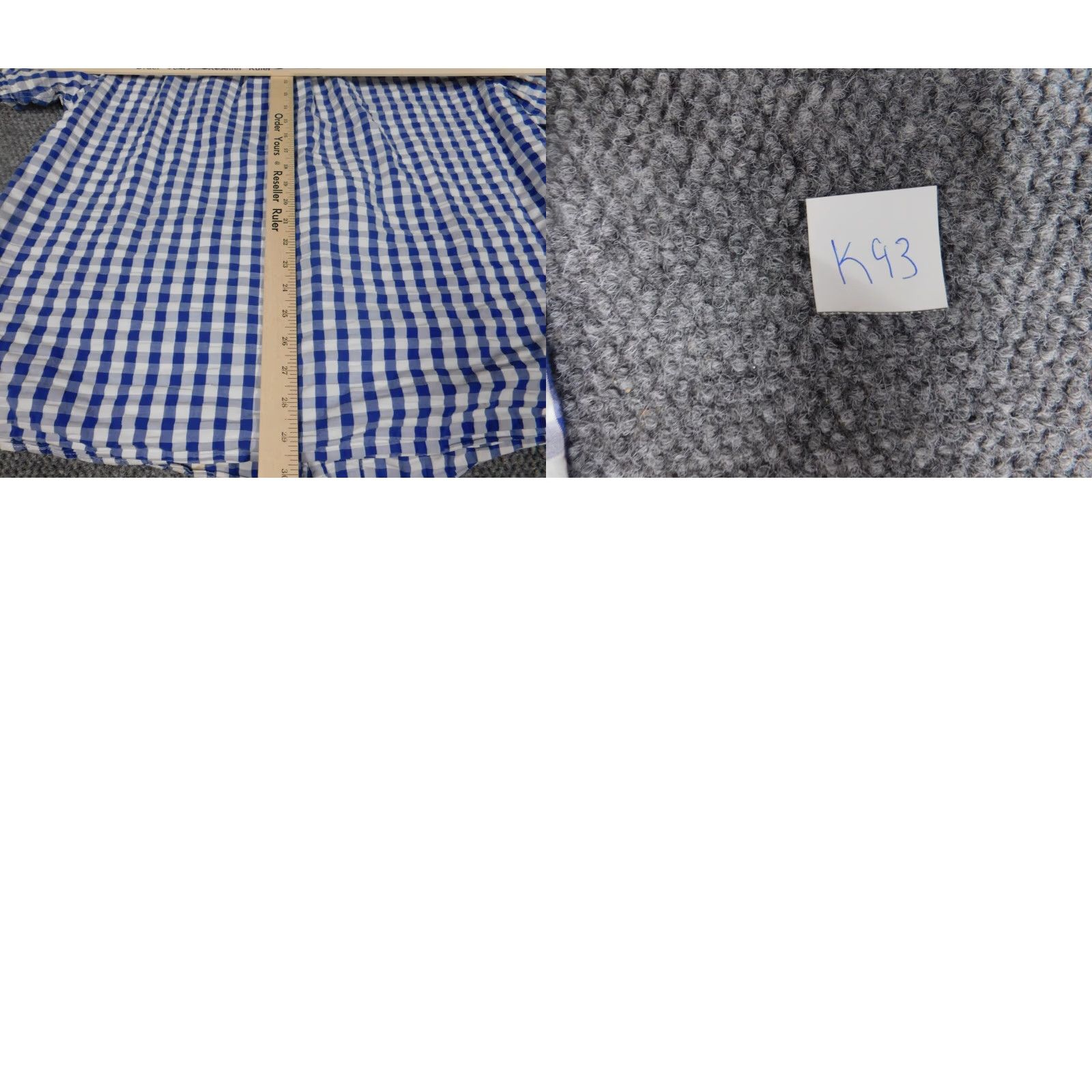 Vintage Saddlebred Shirt Button-Up Plaid Blue 2XL Mens Short Sleeve Collared Button Down Cotton Knit Size US XXL / EU 58 / 5 - 9 Thumbnail