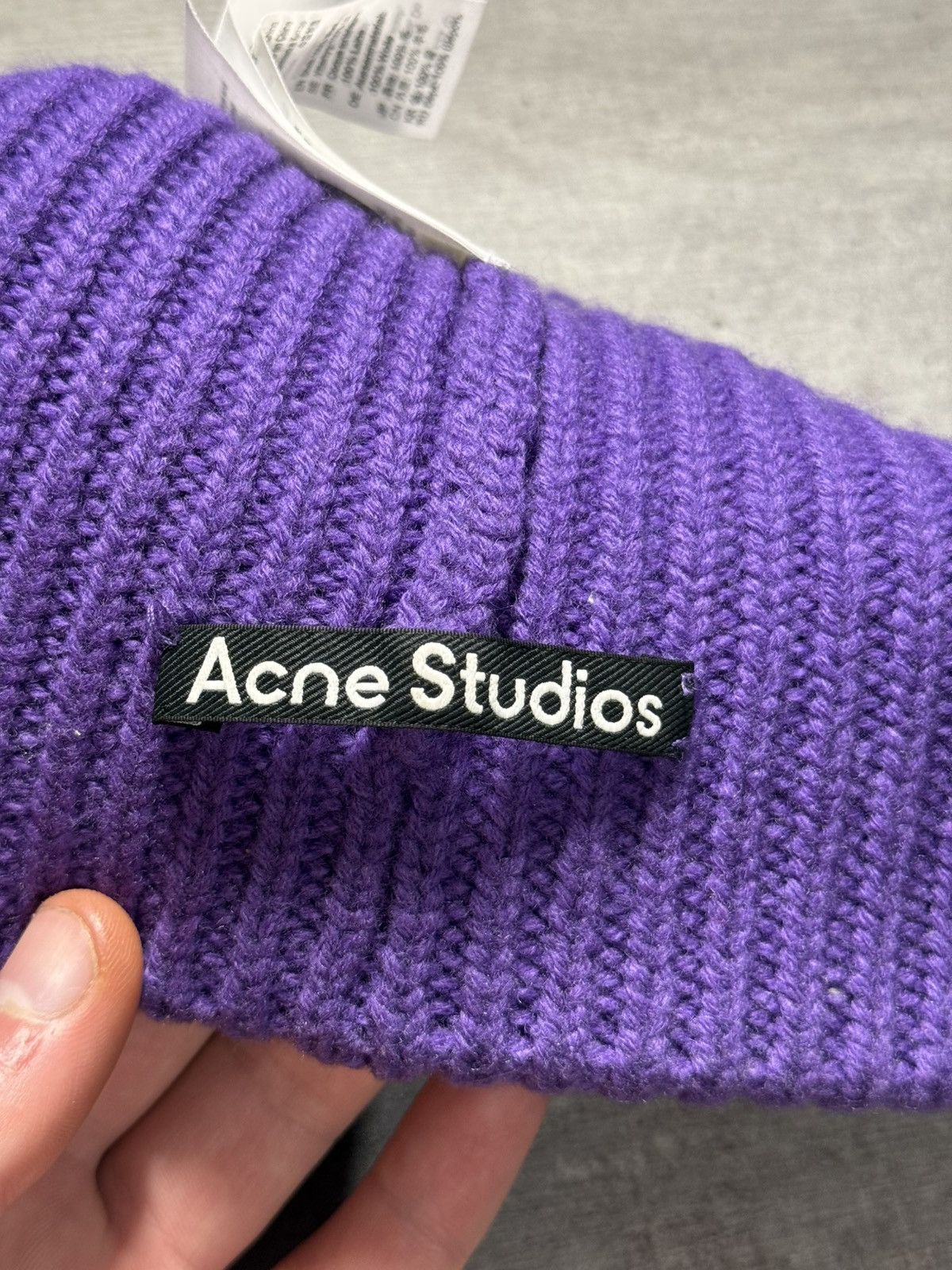 Acne Studios Hat Acne Studios Beanie Size ONE SIZE - 3 Thumbnail