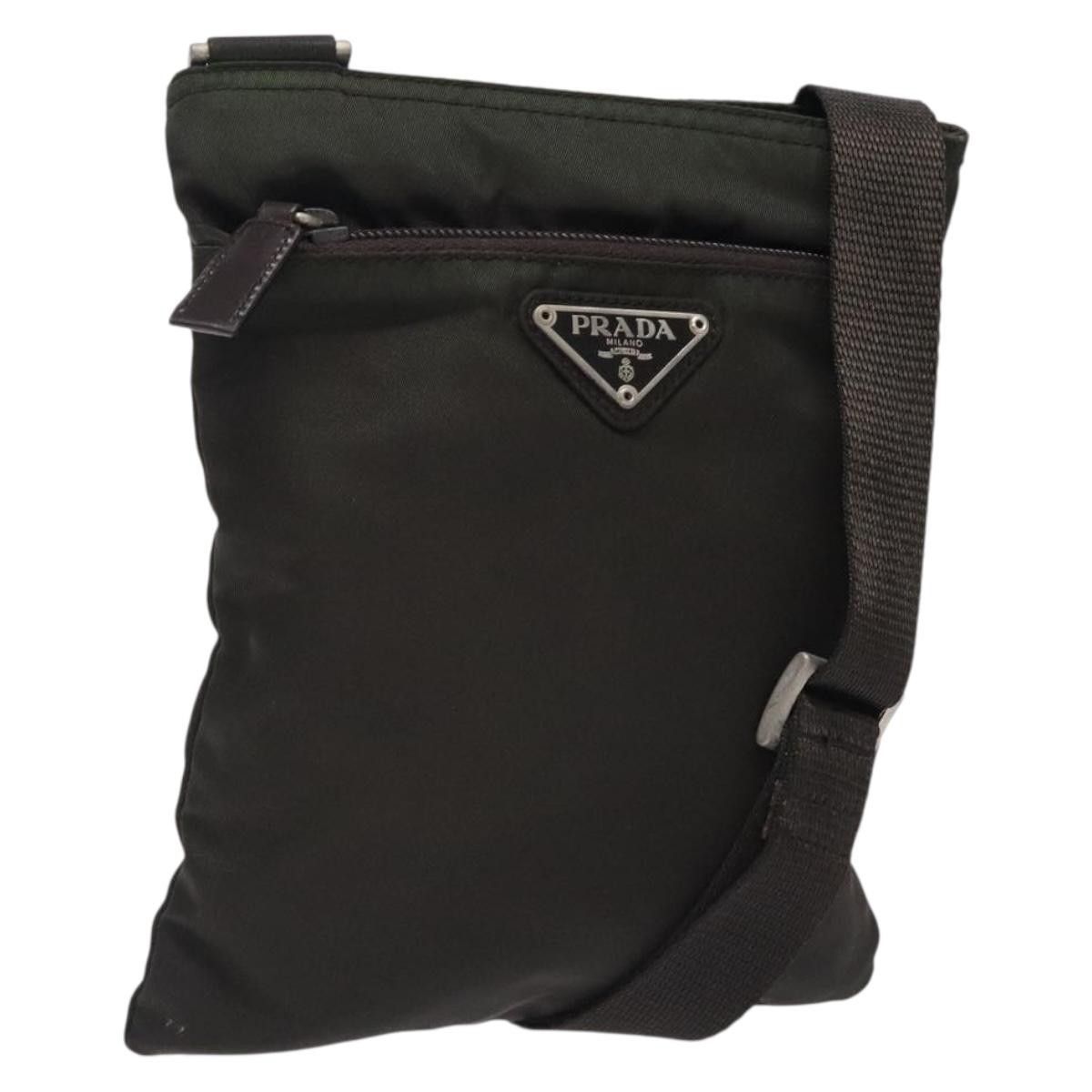 Prada Prada Flat Messenger Bag Tessuto Size ONE SIZE - 1 Thumbnail