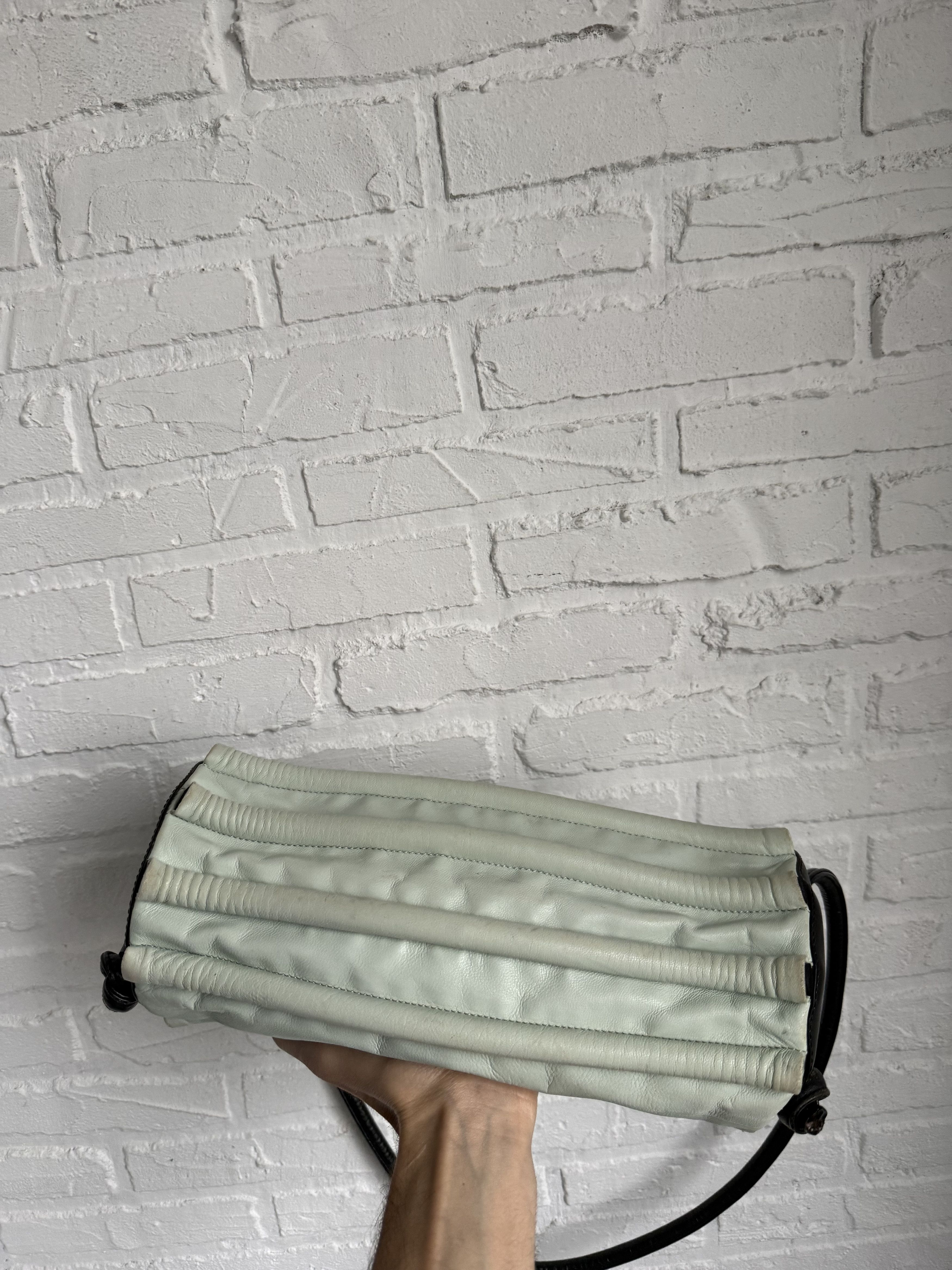 Other RARE Avantgarde Borgonese cylinder tube leather bag Size ONE SIZE - 9 Thumbnail