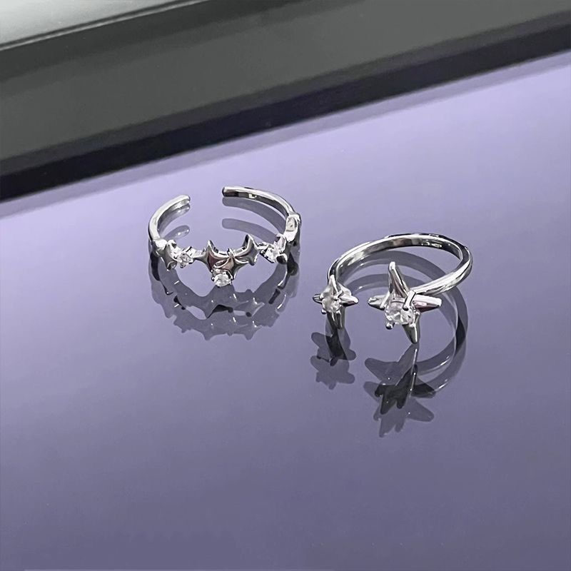 Jewelry Rare Jewelry Rings Open Size Chrome Ring (Size 7-13) Size ONE SIZE - 5 Thumbnail