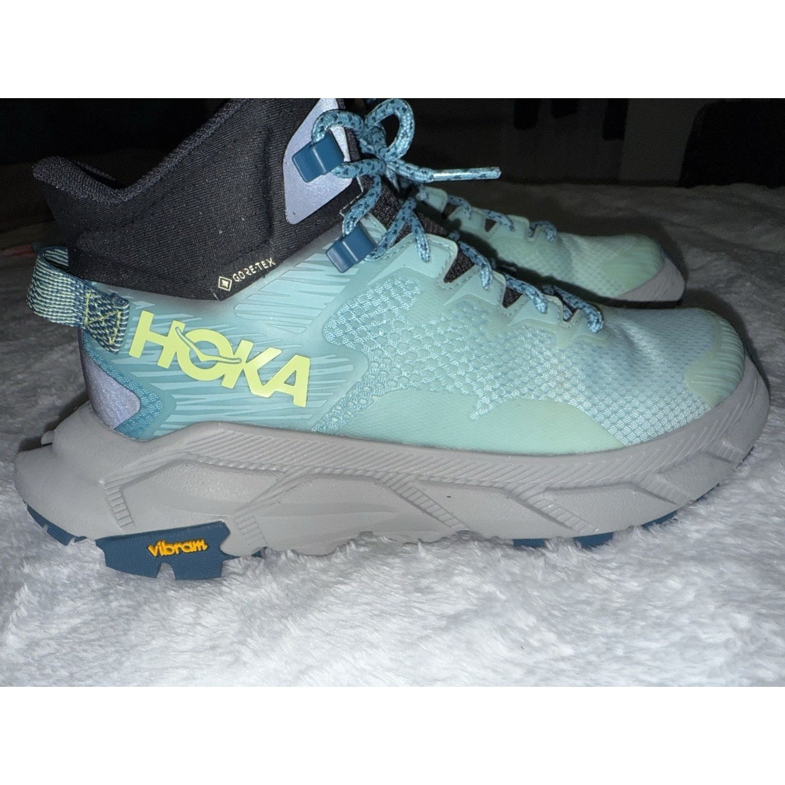 Hoka HOKA One Gore-Tex Hiking Boots Trail Code GTX Teal Women 6B Size US 6 / IT 36 - 1 Thumbnail