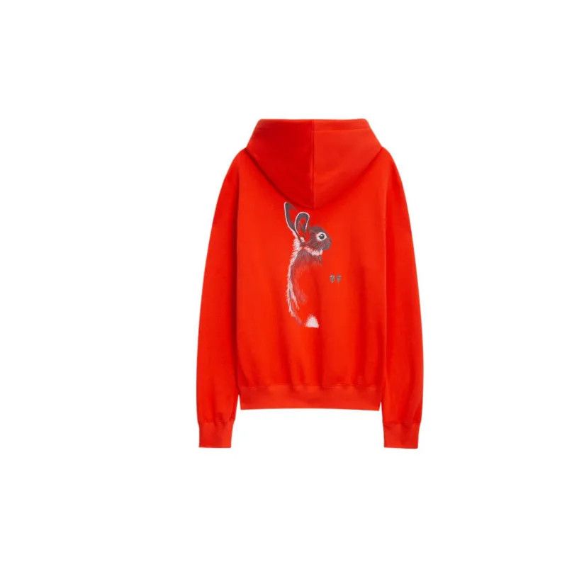 Lanvin o1y0225 Embroidered Logo Hoodie in Red Size US M / EU 48-50 / 2 - 2 Thumbnail
