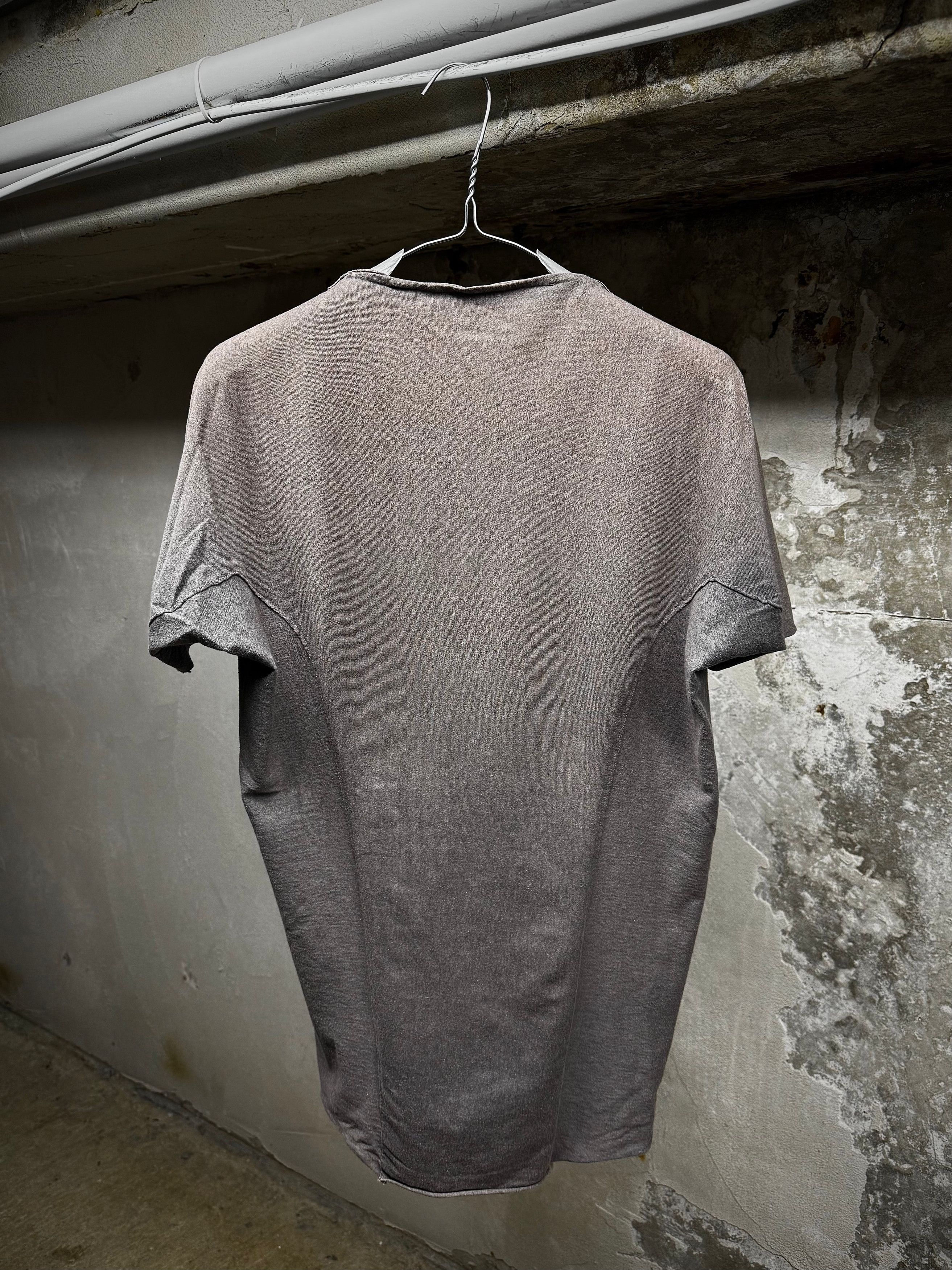 Devoa DEVOA 2010s Gradient Grey Raglan Anatomical T-shit Size US M / EU 48-50 / 2 - 6 Thumbnail