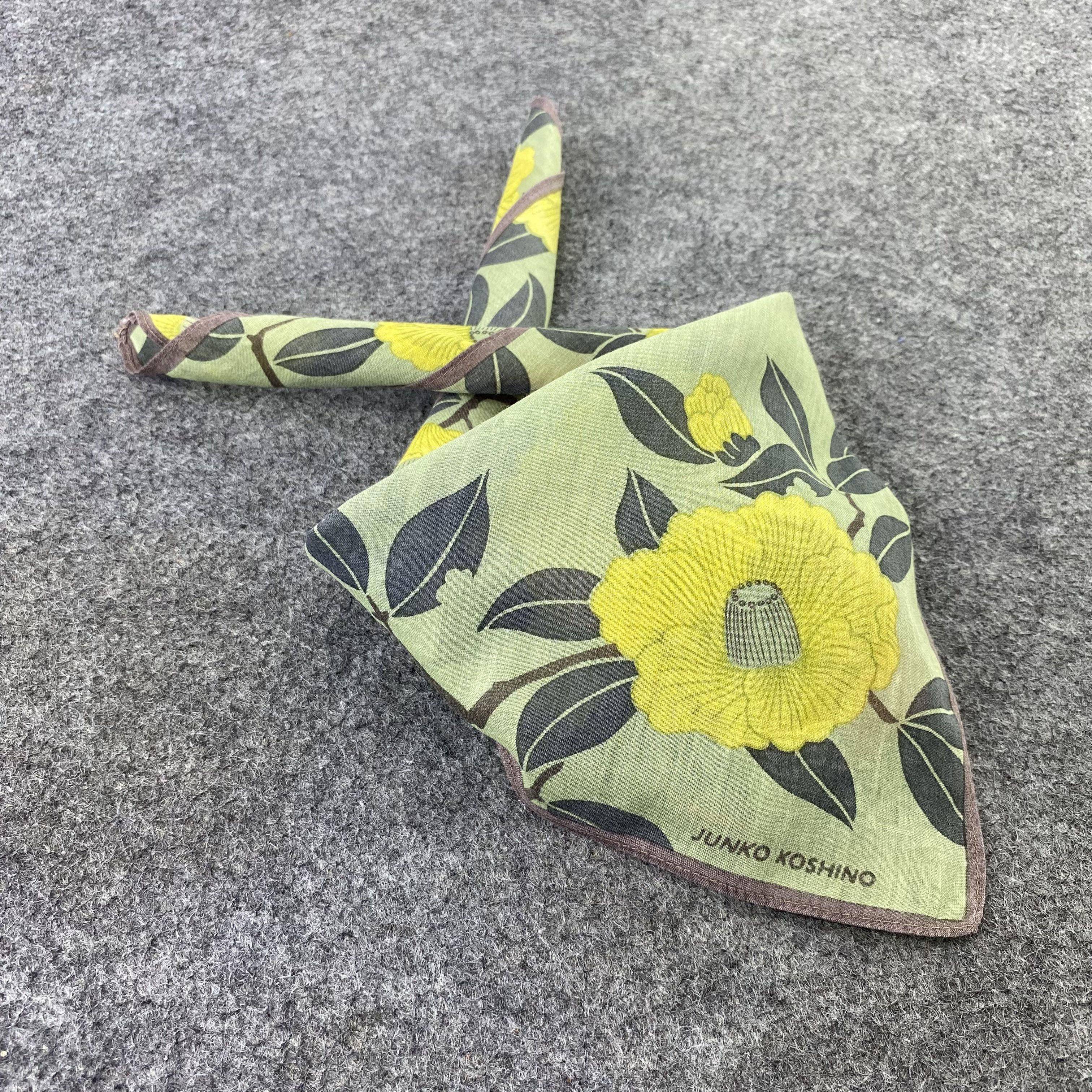 Japanese Brand Junko Koshino Handkerchief / Bandana / Neckerchief-B712 Size ONE SIZE - 1 Thumbnail
