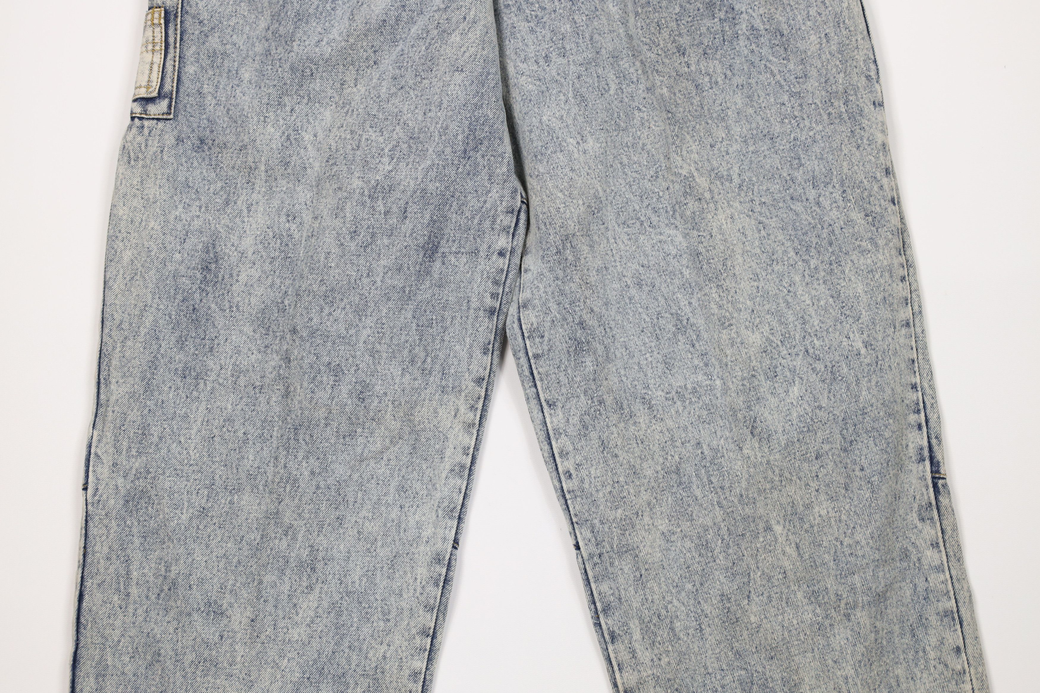 Vintage Deadstock Vintage 90s Streetwear Waist Tapered Leg Jeans Size 30" / US 8 / IT 44 - 3 Thumbnail