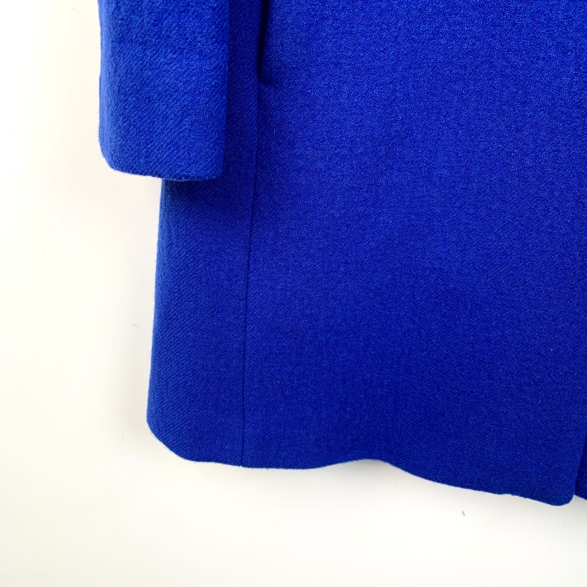 Weekend Max Mara Max Mara Weekend Womens Blue Wool Blend Coat Size 36 Made In Size XS / US 0-2 / IT 36-38 - 4 Thumbnail