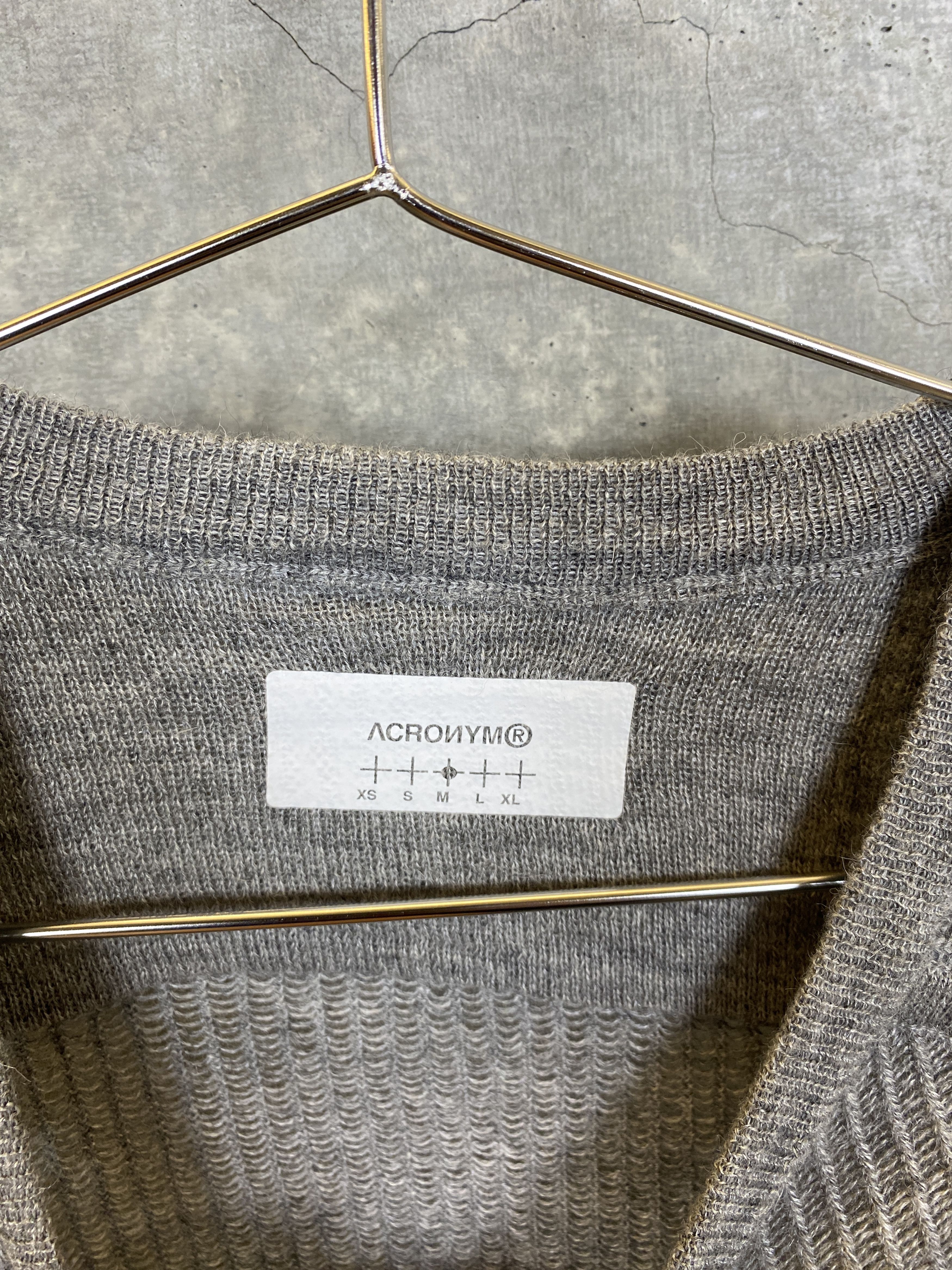 Acronym Acronym C1-AM Gray Llama Silk Sweatshirt Size US M / EU 48-50 / 2 - 3 Thumbnail