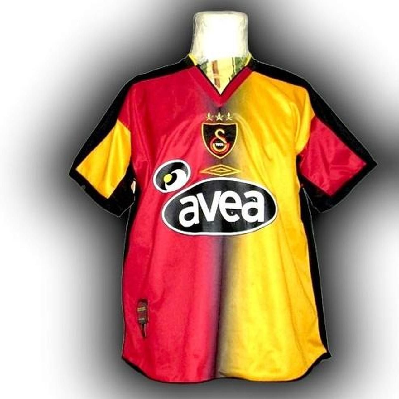 Umbro Fc Galatasaray SK Turkey 2003 2004 Home Shirt Jersey Size US L / EU 52-54 / 3 - 2 Thumbnail