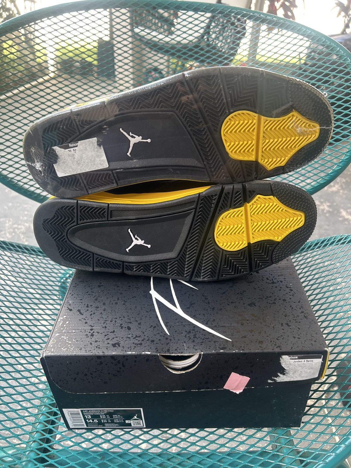 Jordan Brand Retro 4 thunders Size US 13 / EU 46 - 5 Thumbnail