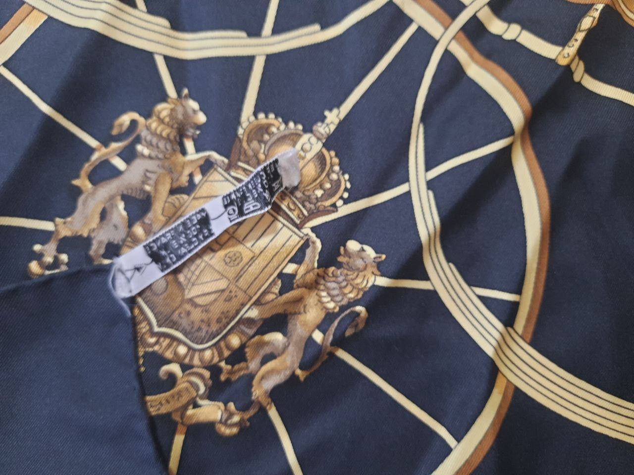 Hermes Hermes Springs by Philippe Ledoux Silk Summer Scarf 1974 Size ONE SIZE - 9 Thumbnail