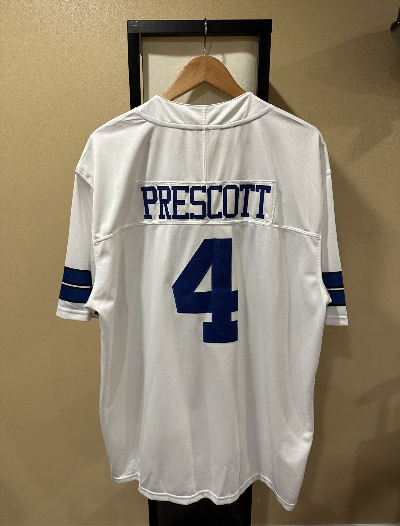 NFL NFL Dallas Cowboys Dak Prescott White Football Jersey Size US XL / EU 56 / 4 - 2 Thumbnail