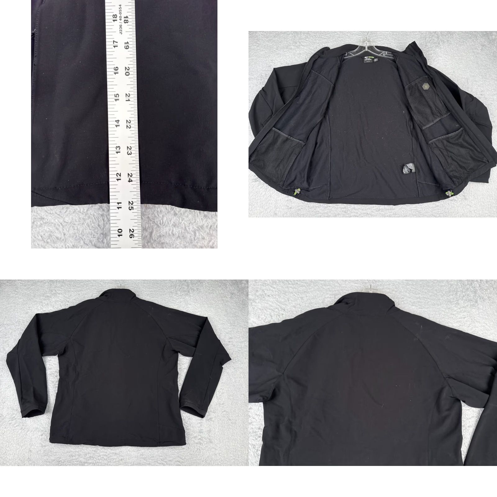 Helly Hansen Helly Hansen Jacket Womens Extra Large Black Full Zip Mock Neck Nylon Blend Size XL / US 12-14 / IT 48-50 - 9 Thumbnail