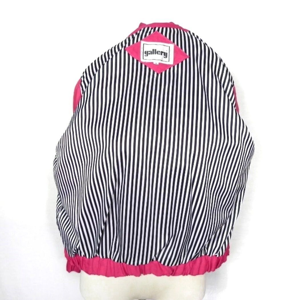 Other Vintage 80's Hot Pink Windbreaker Jacket Medium Festival Size M / US 6-8 / IT 42-44 - 3 Thumbnail
