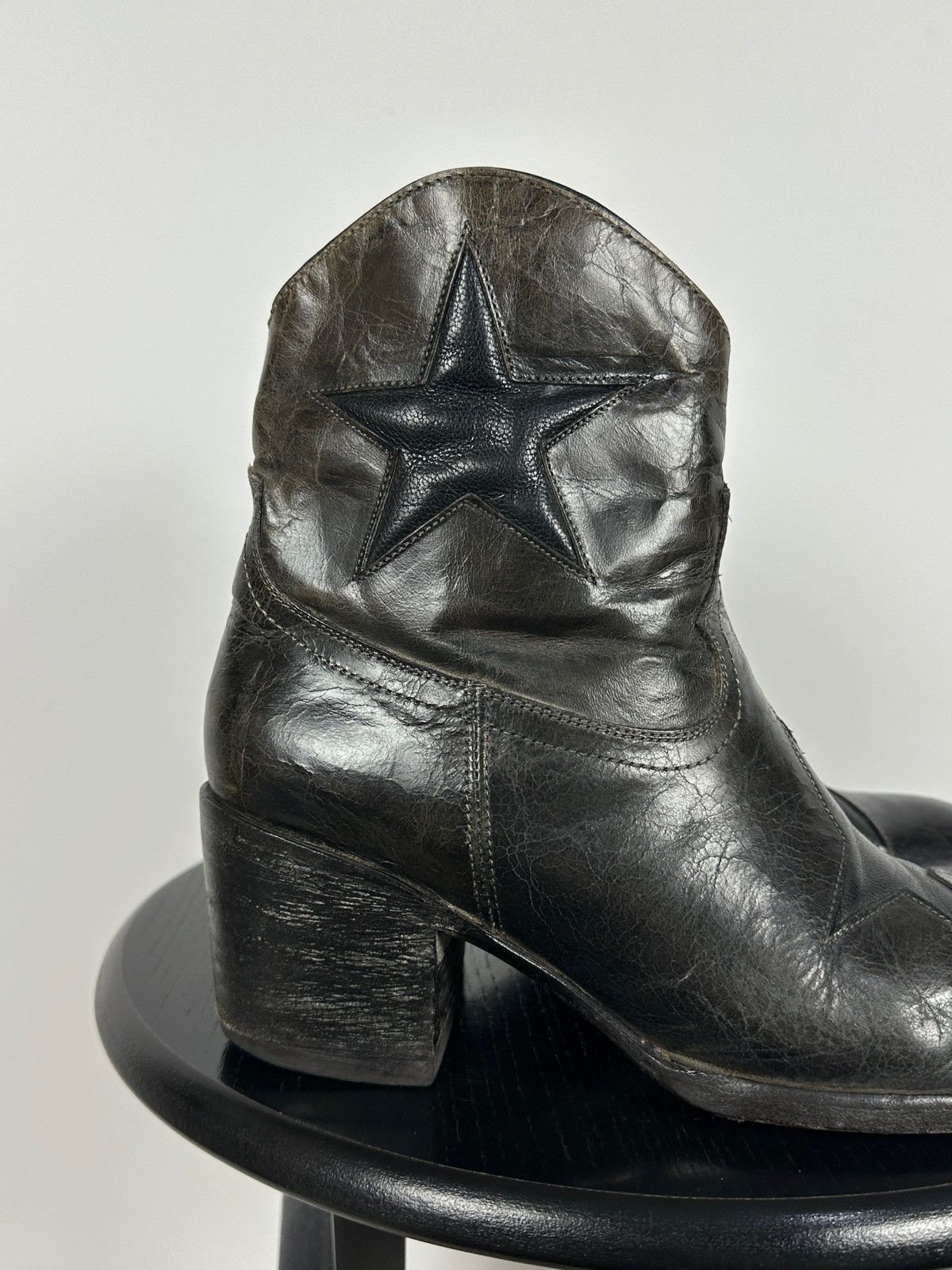 Old Gringo Old Gringo Mexicana Cowboy Leather Ankle Stars Boots Size US 8 / IT 38 - 15 Thumbnail