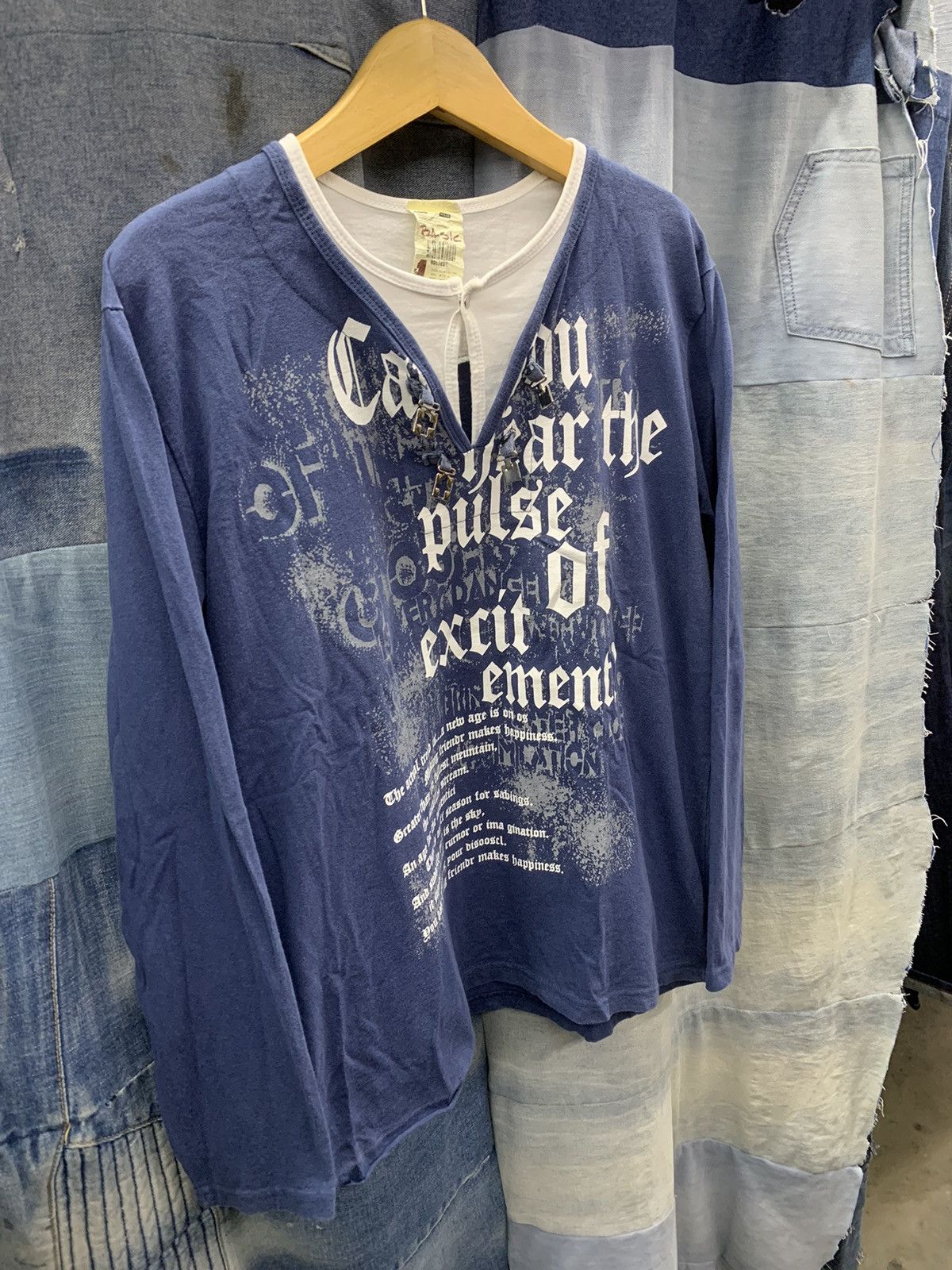 Hysteric Glamour × If Six Was Nine × Japanese Brand Punk punk style double layers japanese Size US M / EU 48-50 / 2 - 2 Thumbnail
