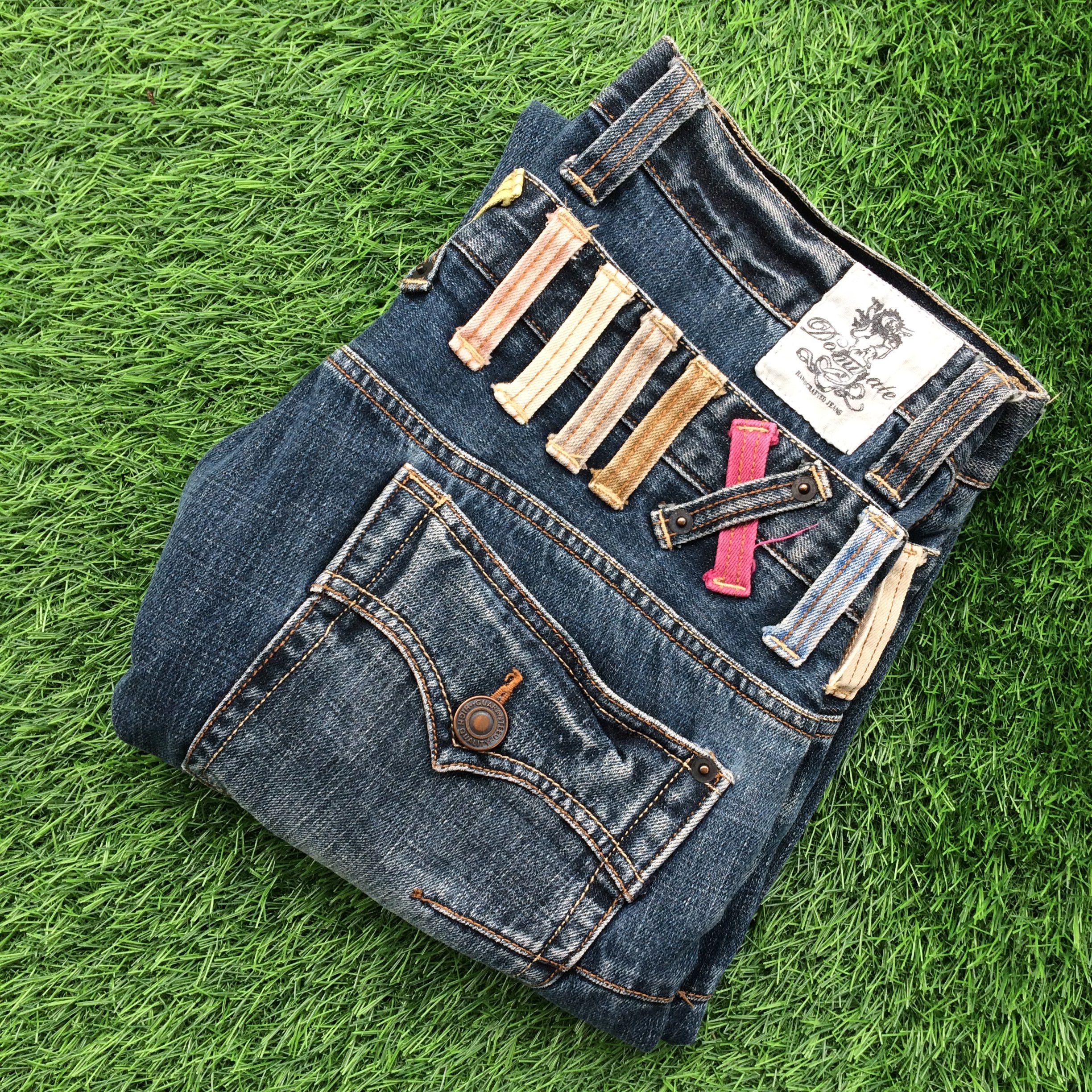 Japanese Brand Japanese Double Waist Denim Jeans Pants #D-867 Size US 30 / EU 46 - 9 Thumbnail