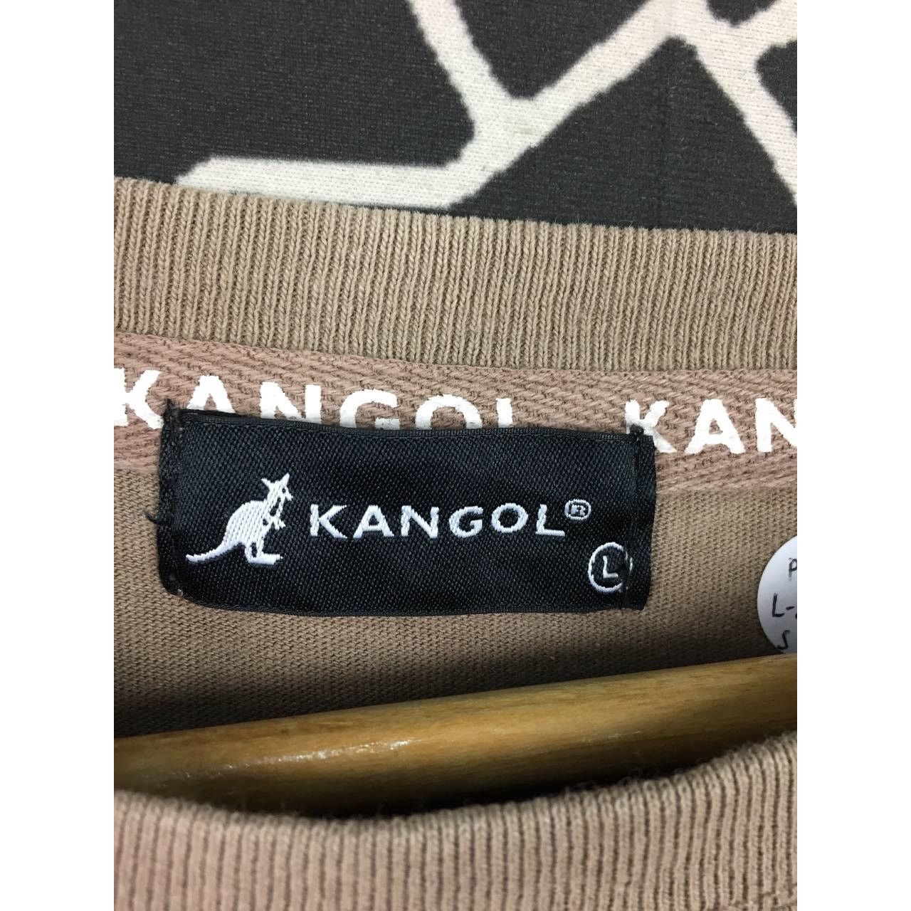 Kangol × Vintage Kangol Spell Out Logo Curved Hem Oversized Longsleeve Tee Size US L / EU 52-54 / 3 - 23 Thumbnail