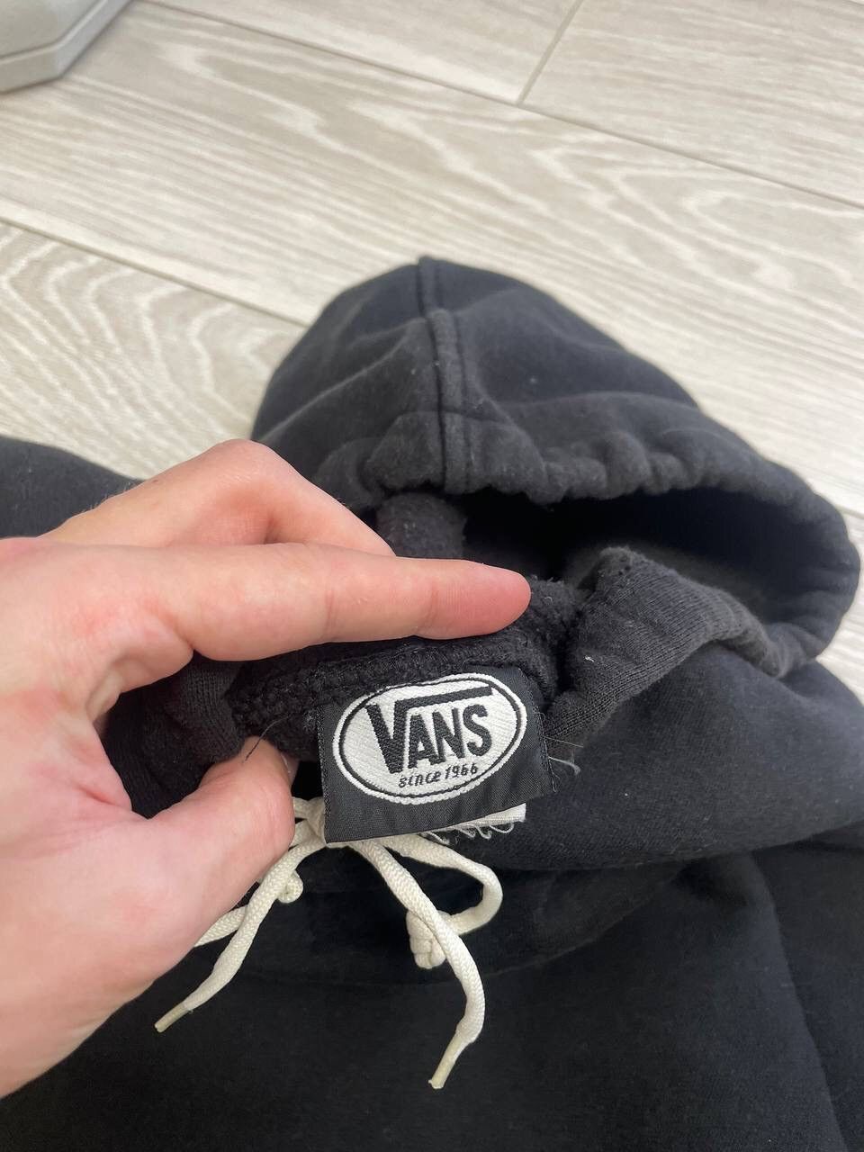 Vans × Vintage Vintage Vans Baggy Faded Distressed Hoodie Y2K Size US XL / EU 56 / 4 - 8 Thumbnail